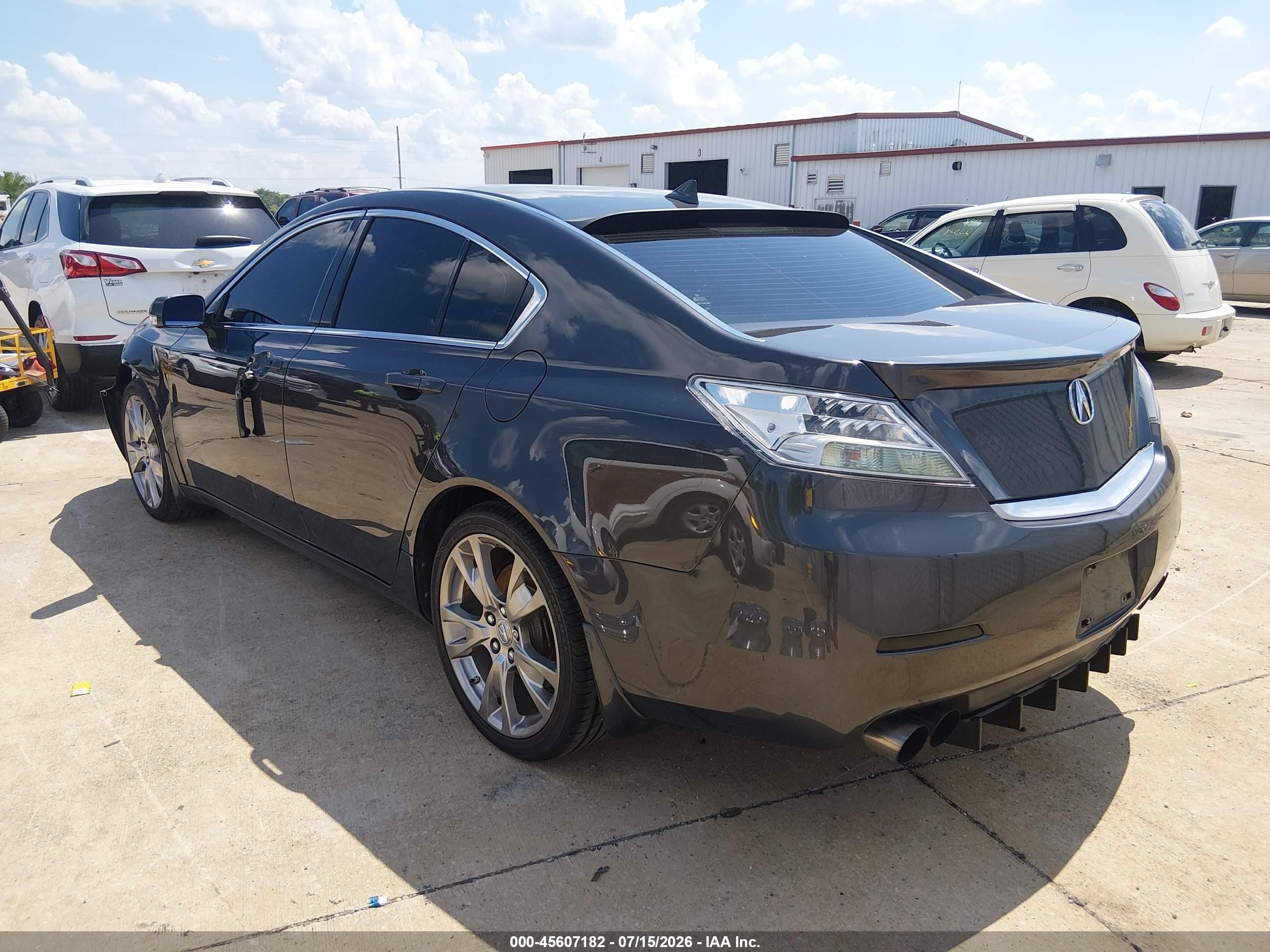 2013 Acura Tl 3.7 Серый vin: 19UUA9F76DA003168