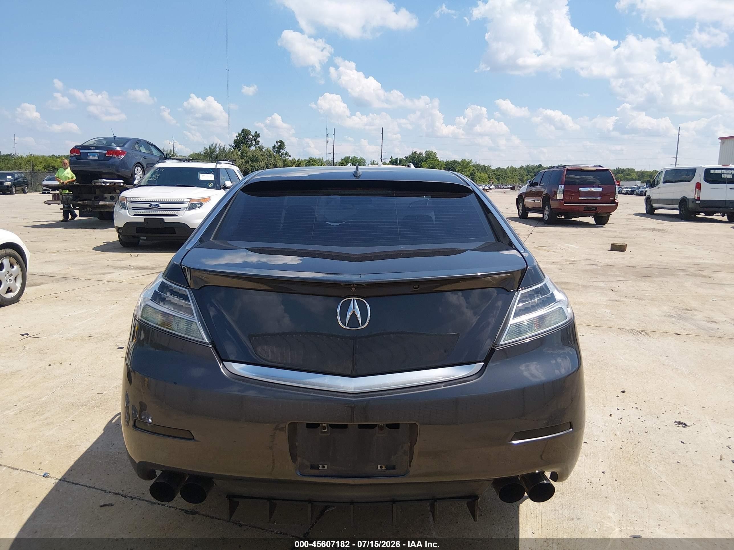2013 Acura Tl 3.7 Серый vin: 19UUA9F76DA003168