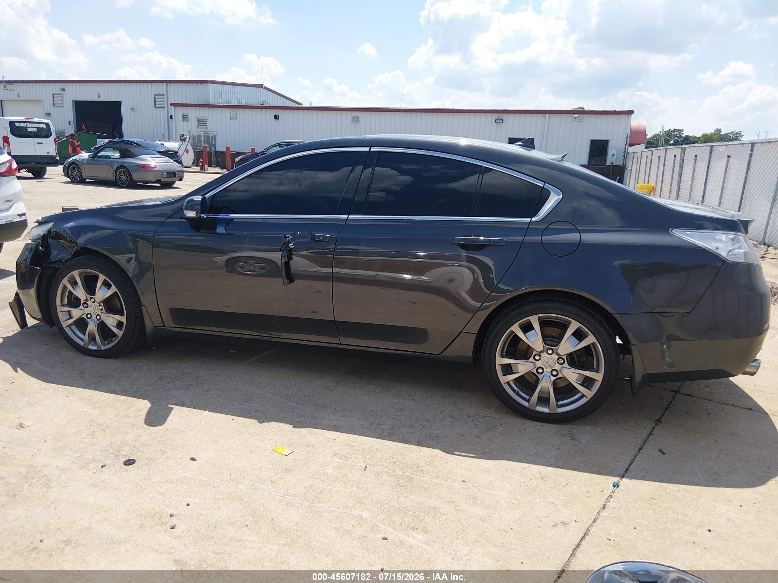 2013 Acura Tl 3.7 Серый vin: 19UUA9F76DA003168
