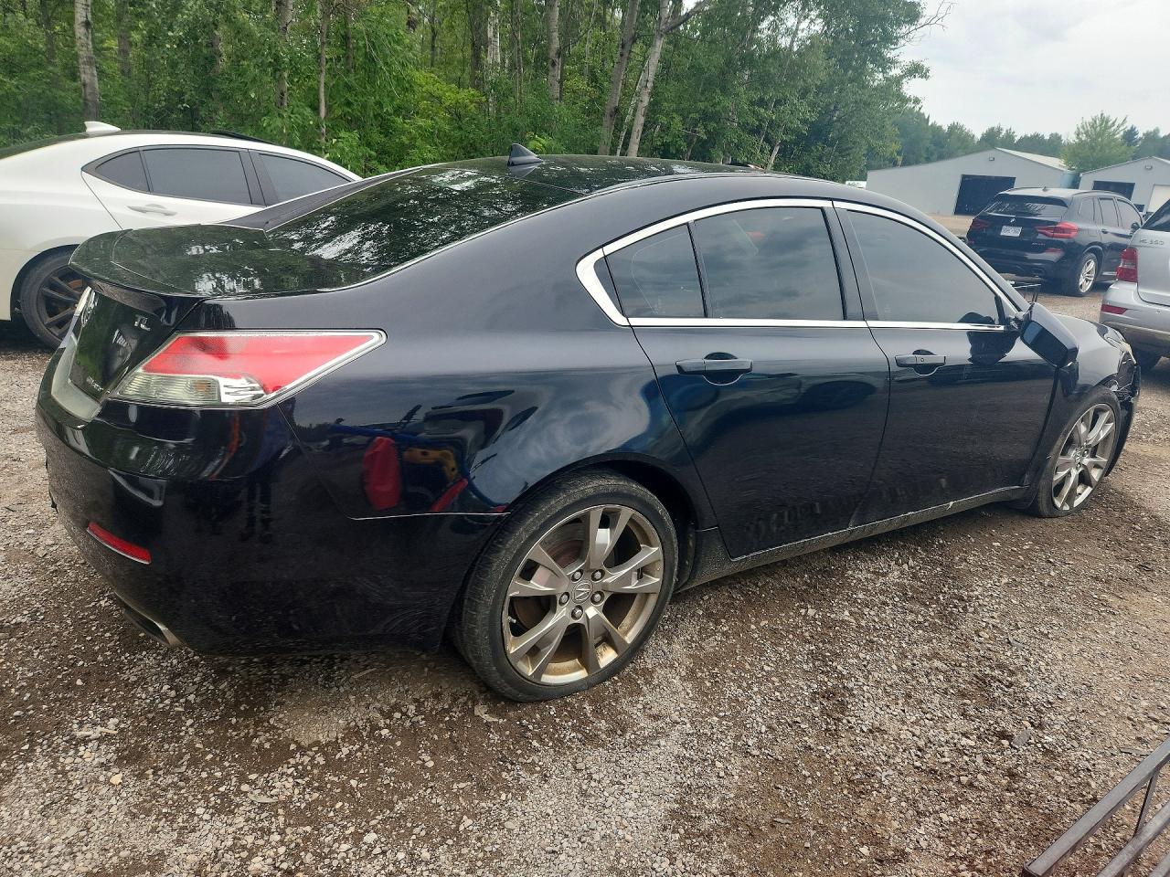 2013 Acura Tl Advance Black vin: 19UUA9F78DA800988