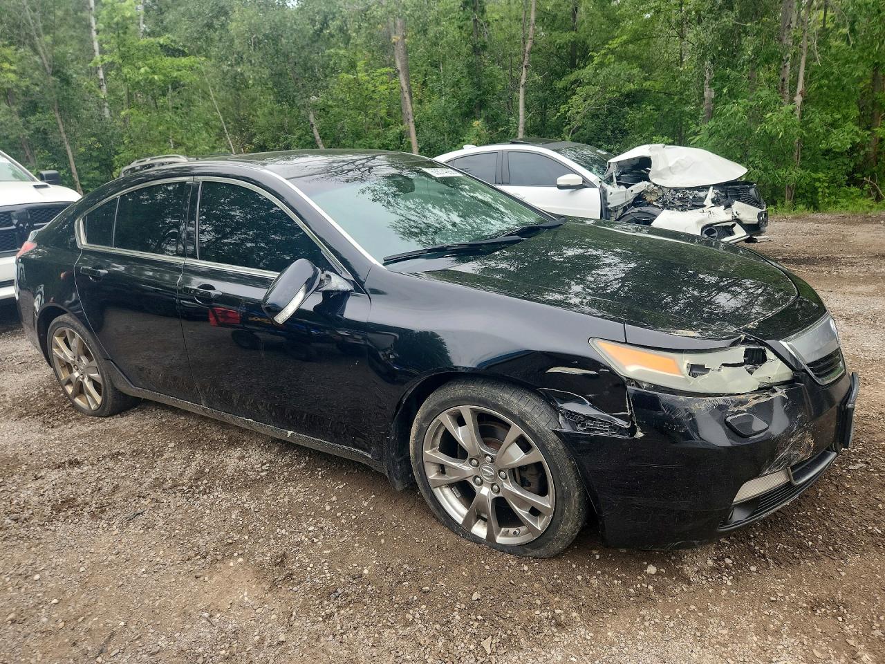 2013 Acura Tl Advance Black vin: 19UUA9F78DA800988