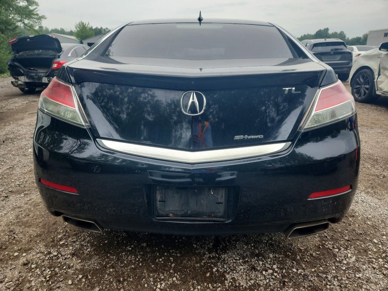 2013 Acura Tl Advance Black vin: 19UUA9F78DA800988