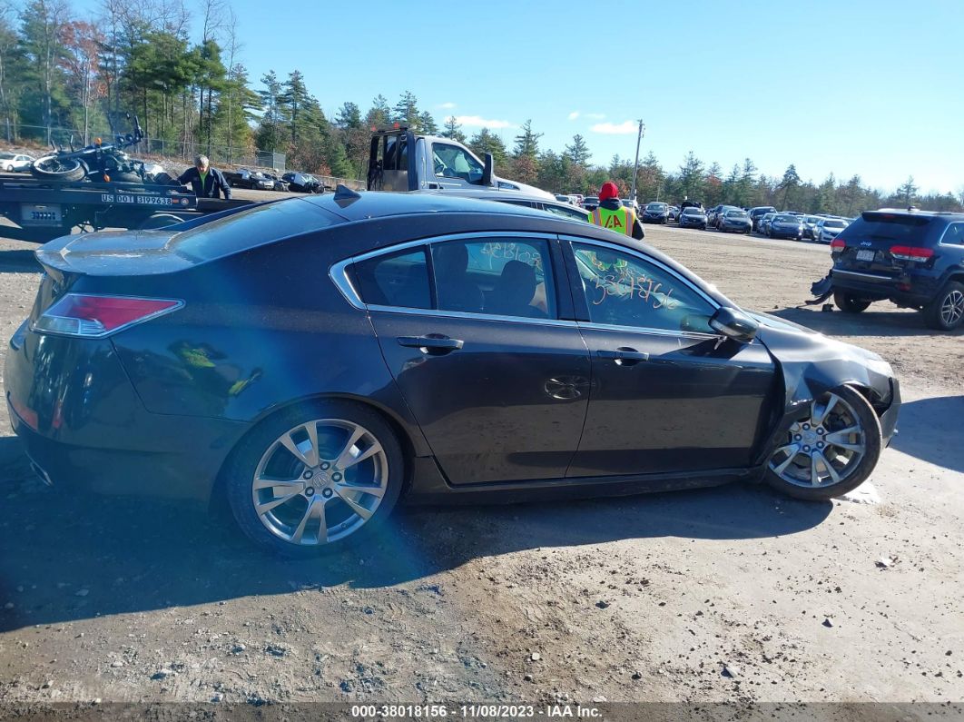 2013 Acura Tl 3.7 Черный vin: 19UUA9F79DA800112