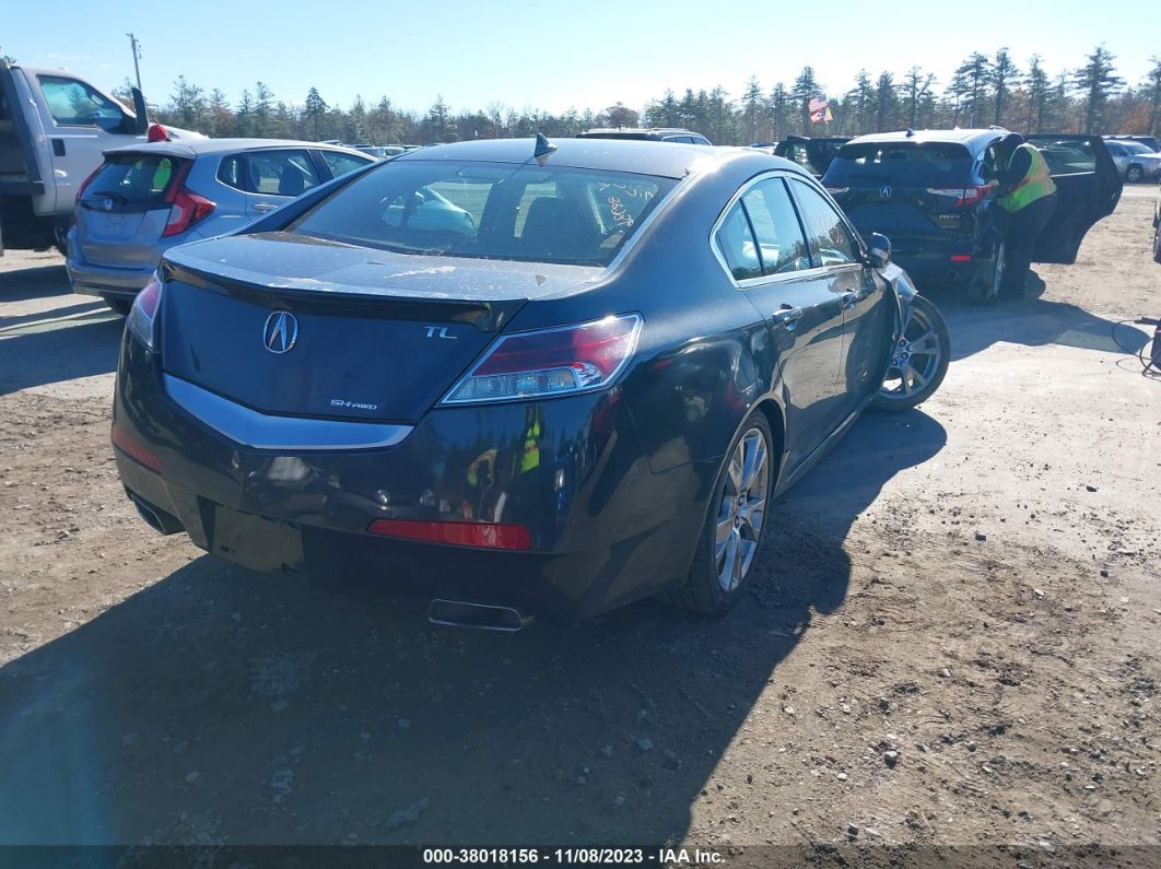 2013 Acura Tl 3.7 Черный vin: 19UUA9F79DA800112