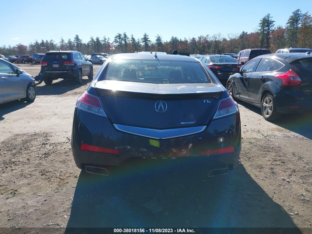 2013 Acura Tl 3.7 Черный vin: 19UUA9F79DA800112