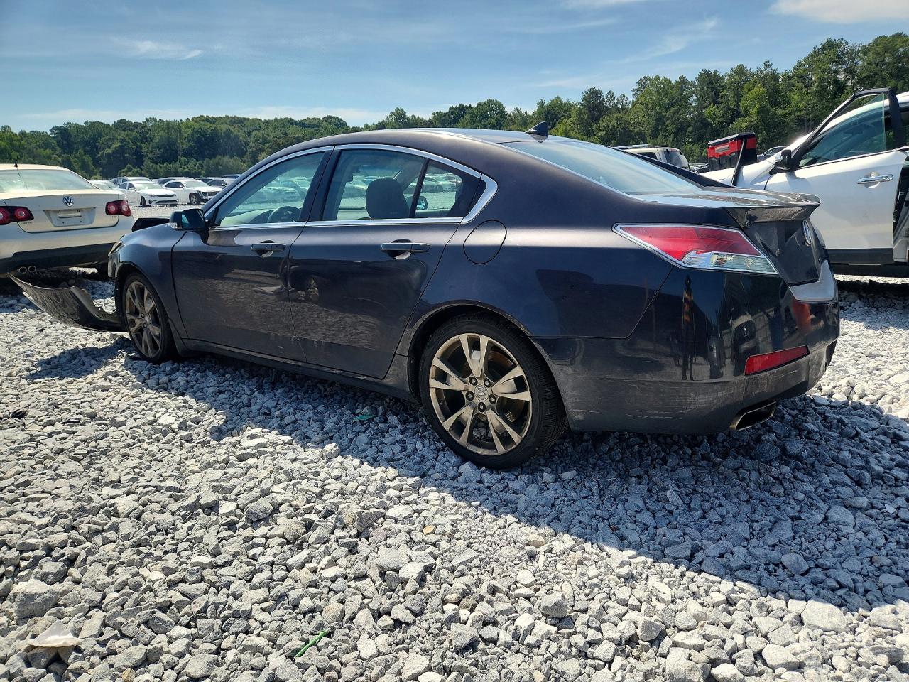 2013 Acura Tl Advance Серый vin: 19UUA9F79DA800112