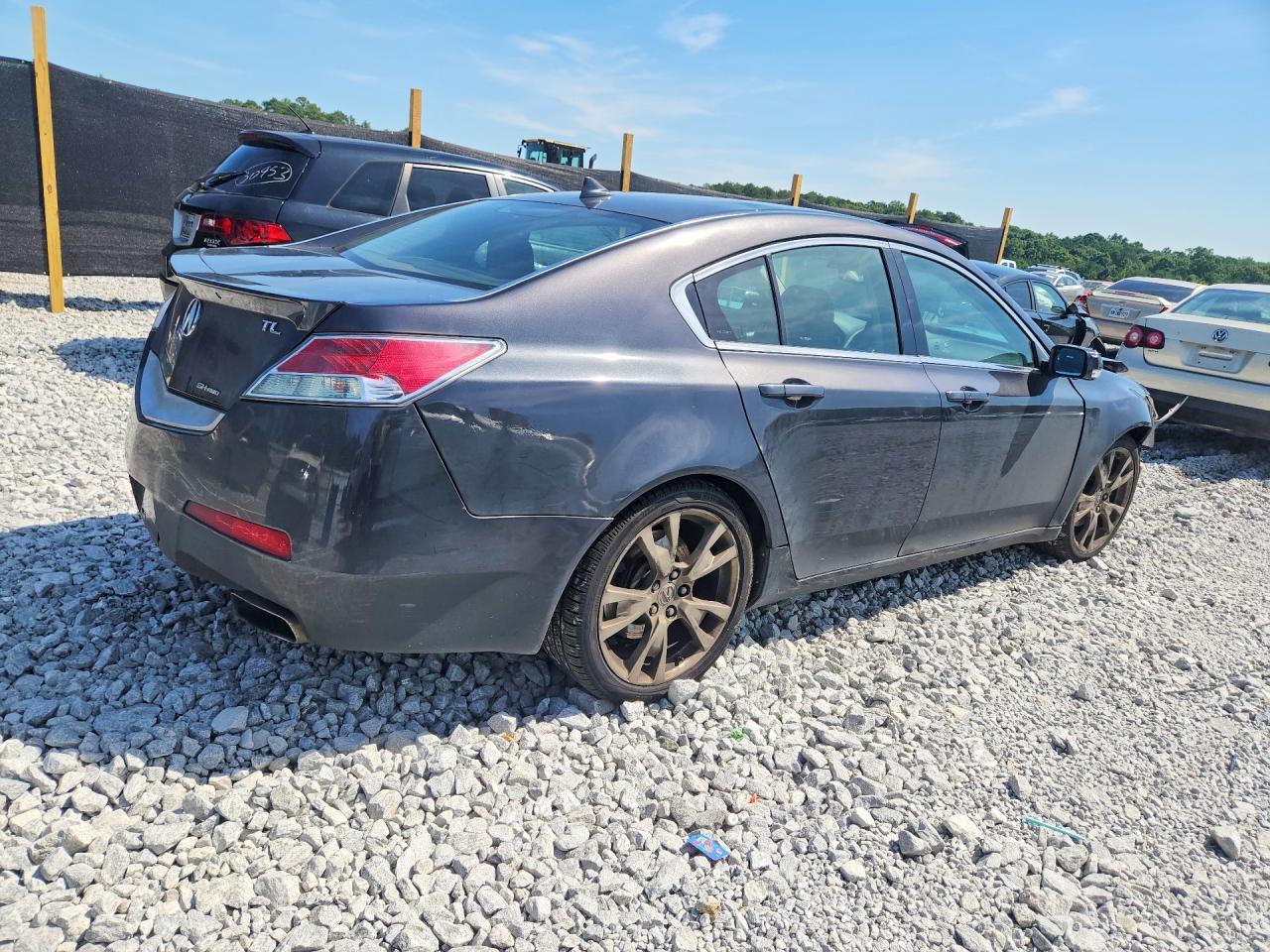2013 Acura Tl Advance Серый vin: 19UUA9F79DA800112