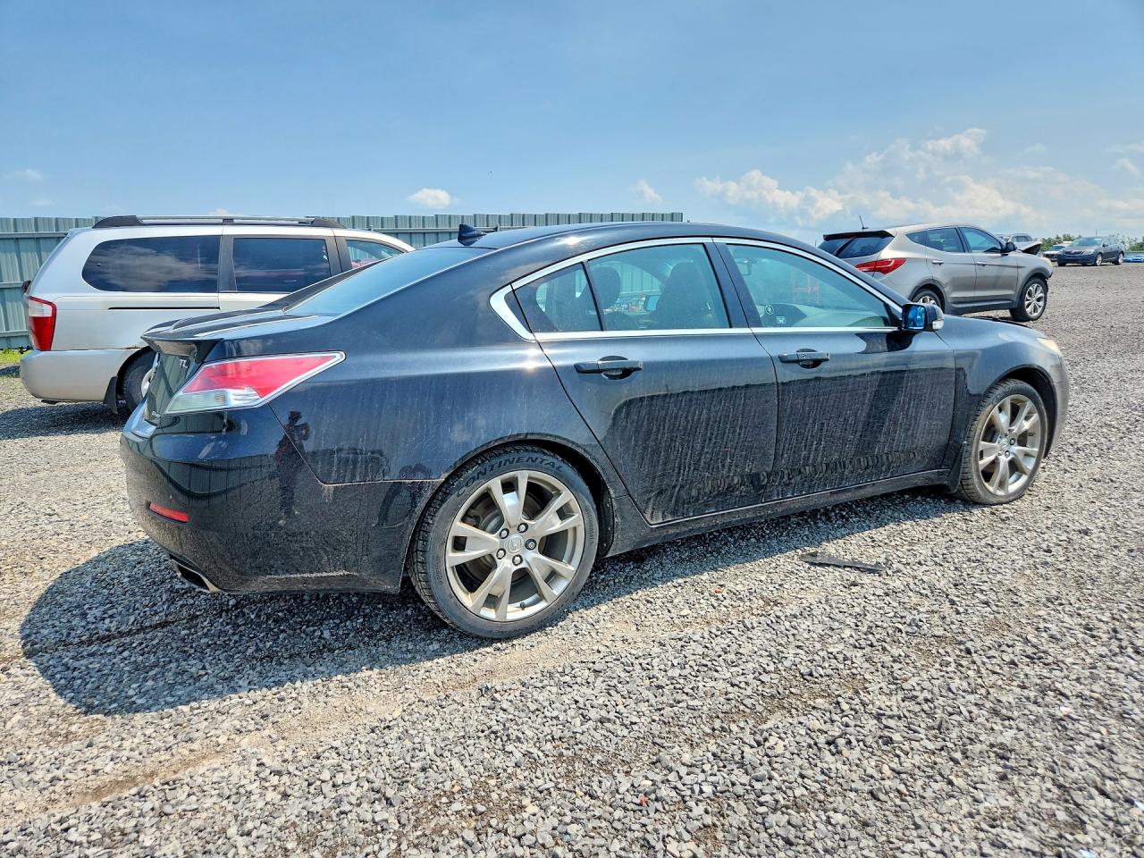 2012 Acura Tl Black vin: 19UUA9F7XCA802935