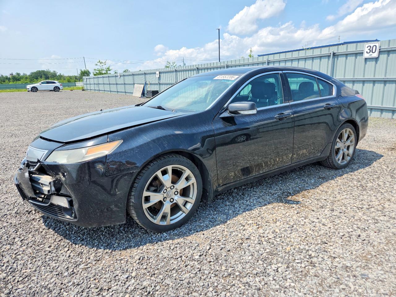 2012 Acura Tl Black vin: 19UUA9F7XCA802935