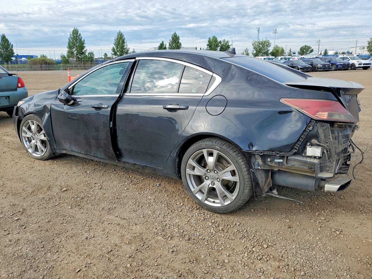 2012 Acura Tl Black vin: 19UUA9F7XCA803227