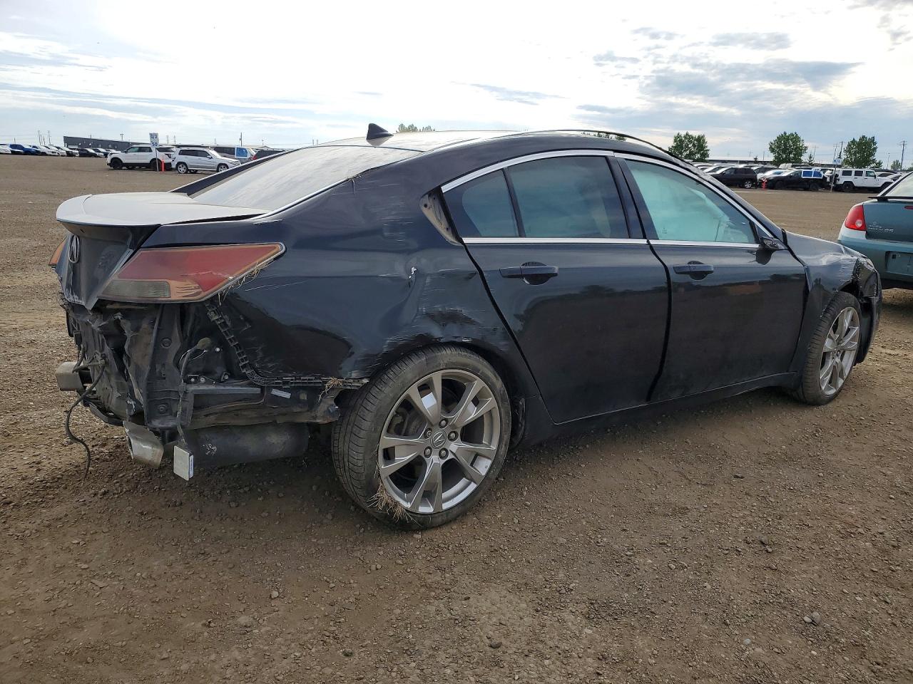 2012 Acura Tl Black vin: 19UUA9F7XCA803227