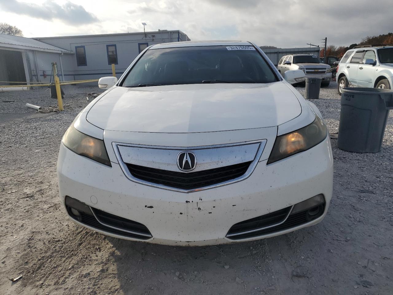 2014 Acura Tl White vin: 19UUA9F7XEA002414