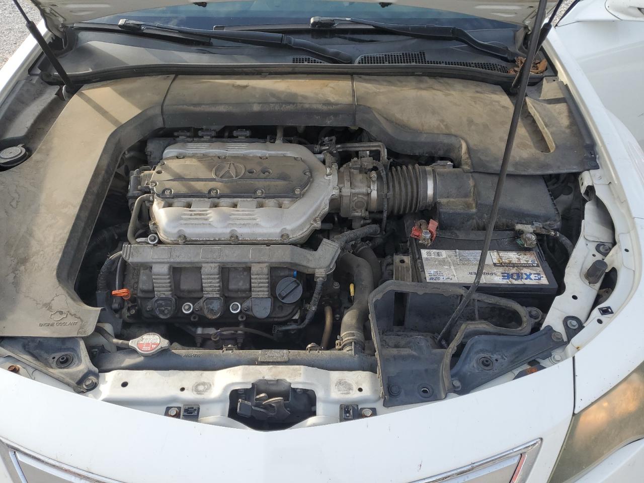 2014 Acura Tl White vin: 19UUA9F7XEA002414