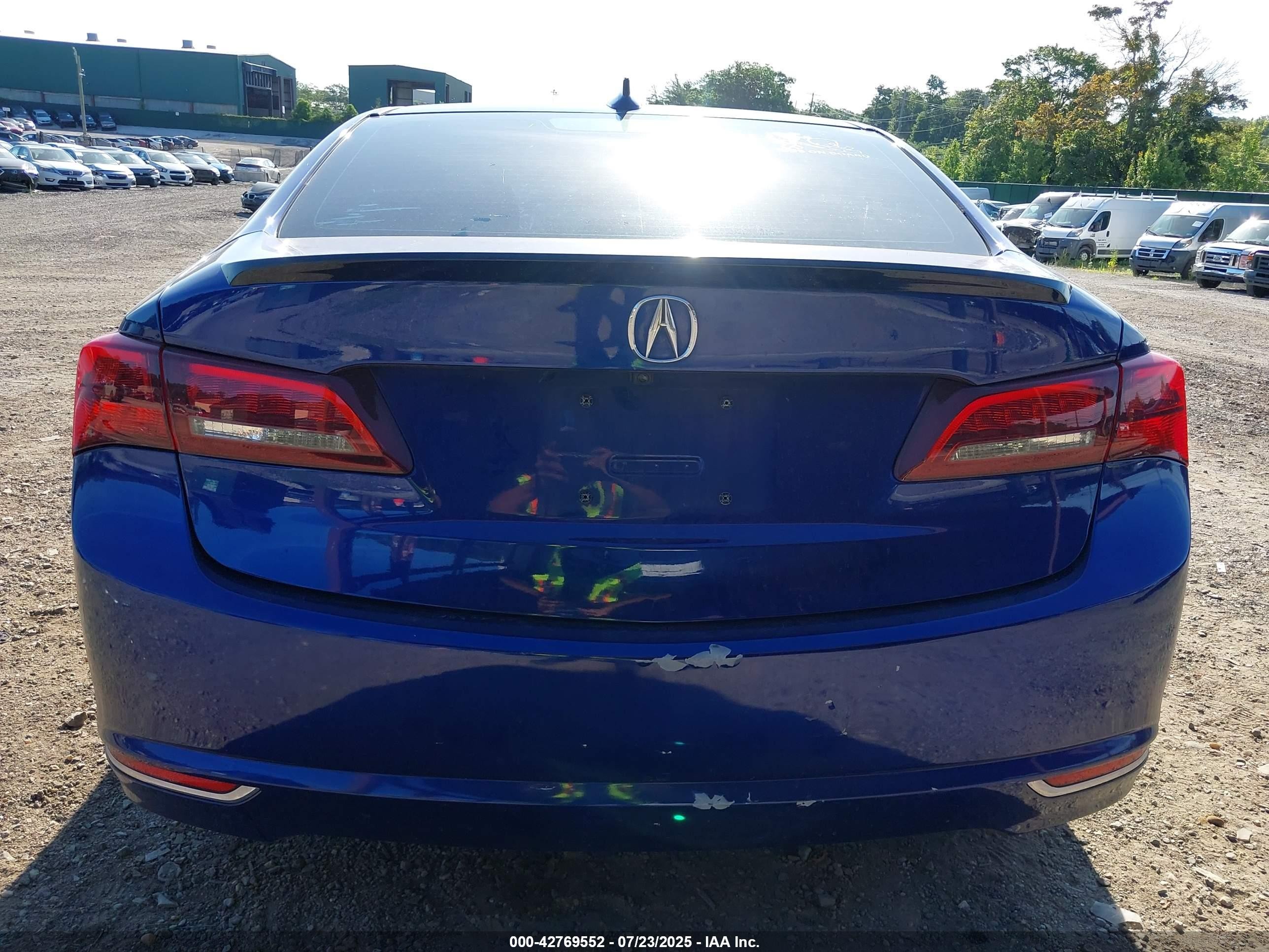 2015 Acura Tlx   Blue vin: 19UUB1F30FA003889