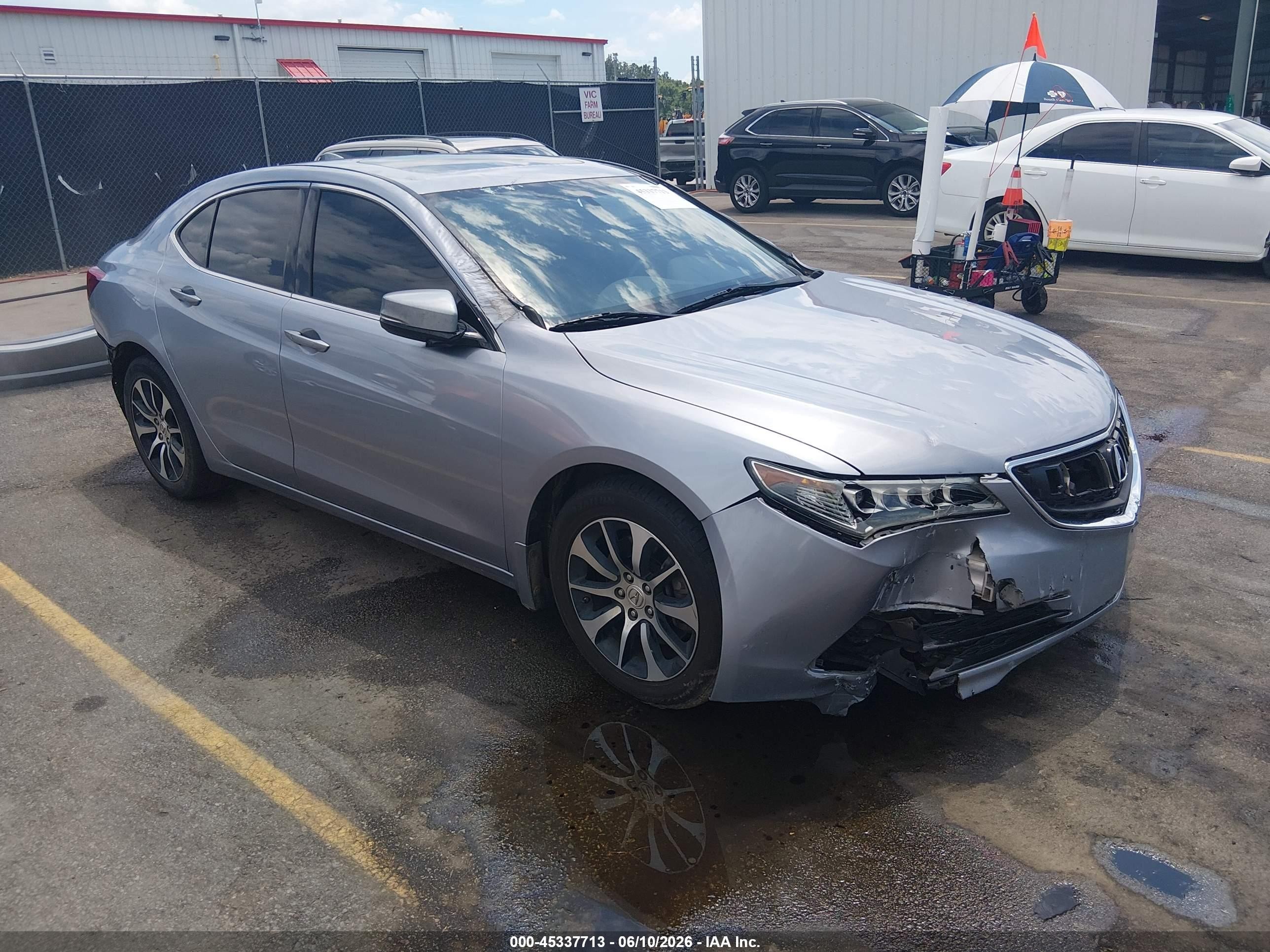 2015 Acura Tlx   Blue vin: 19UUB1F30FA004203