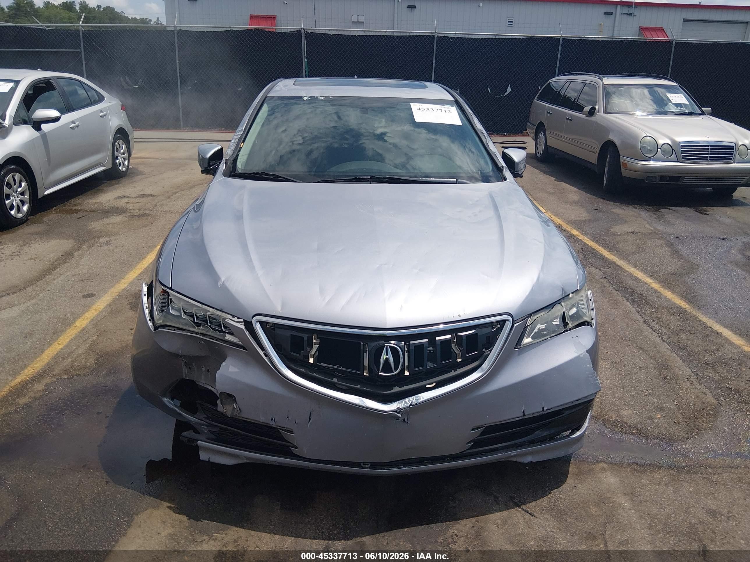 2015 Acura Tlx   Blue vin: 19UUB1F30FA004203