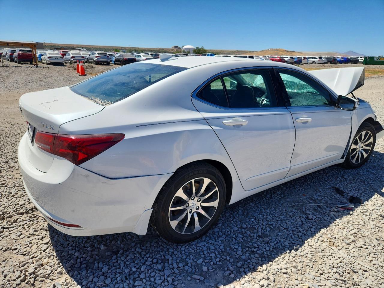 2015 Acura Tlx White vin: 19UUB1F30FA006727