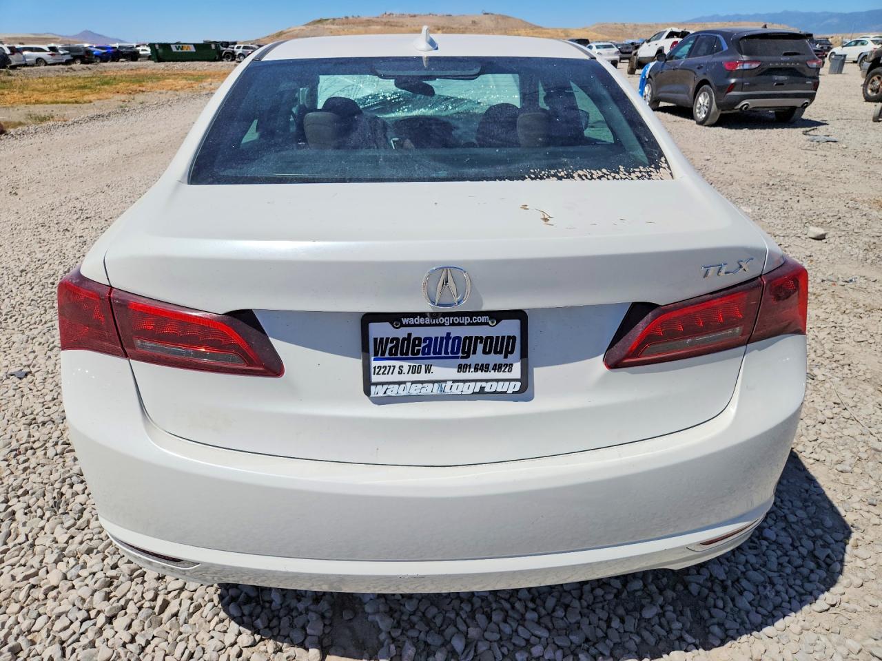 2015 Acura Tlx White vin: 19UUB1F30FA006727