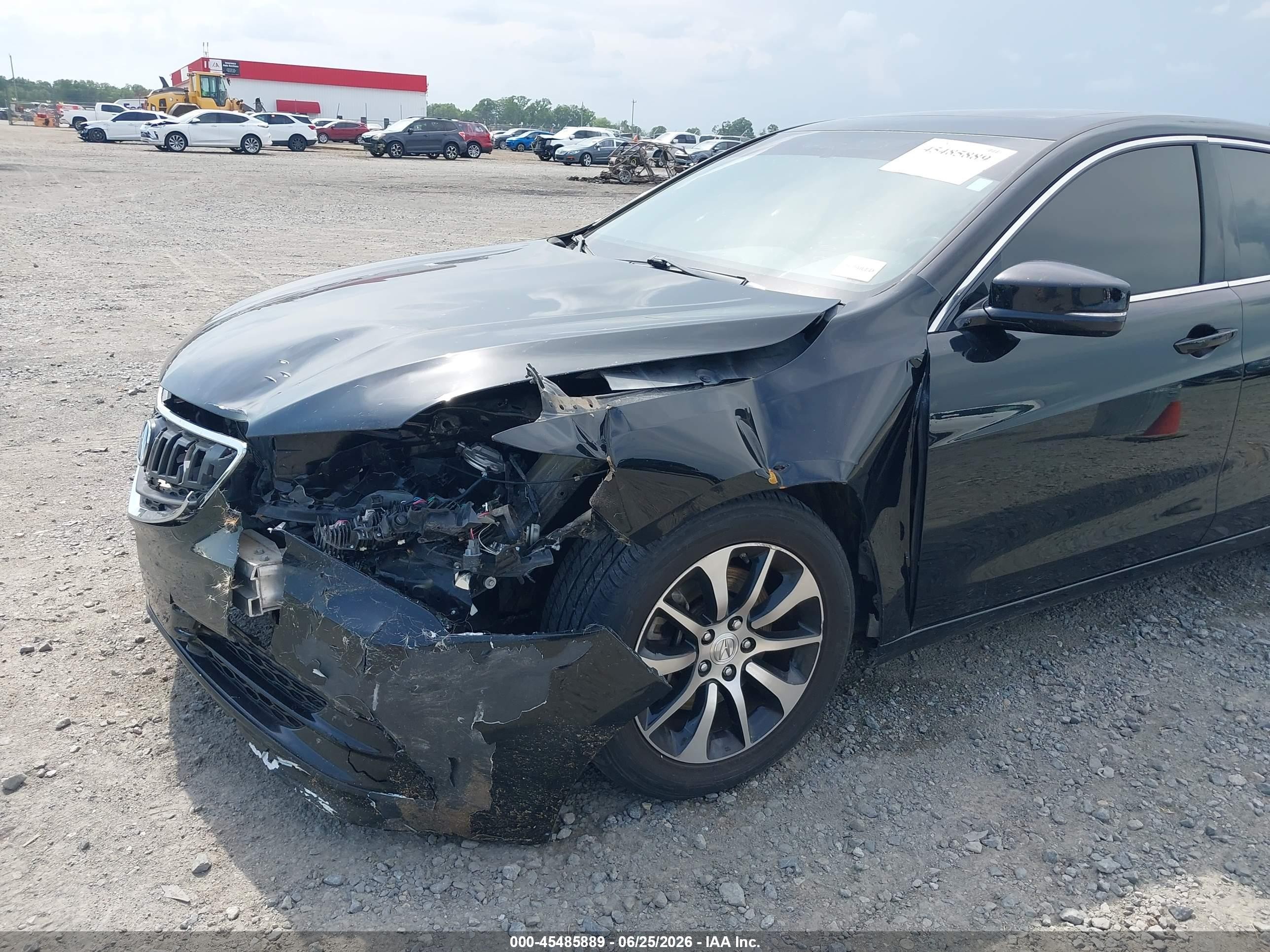 2015 Acura Tlx   Black vin: 19UUB1F30FA015086