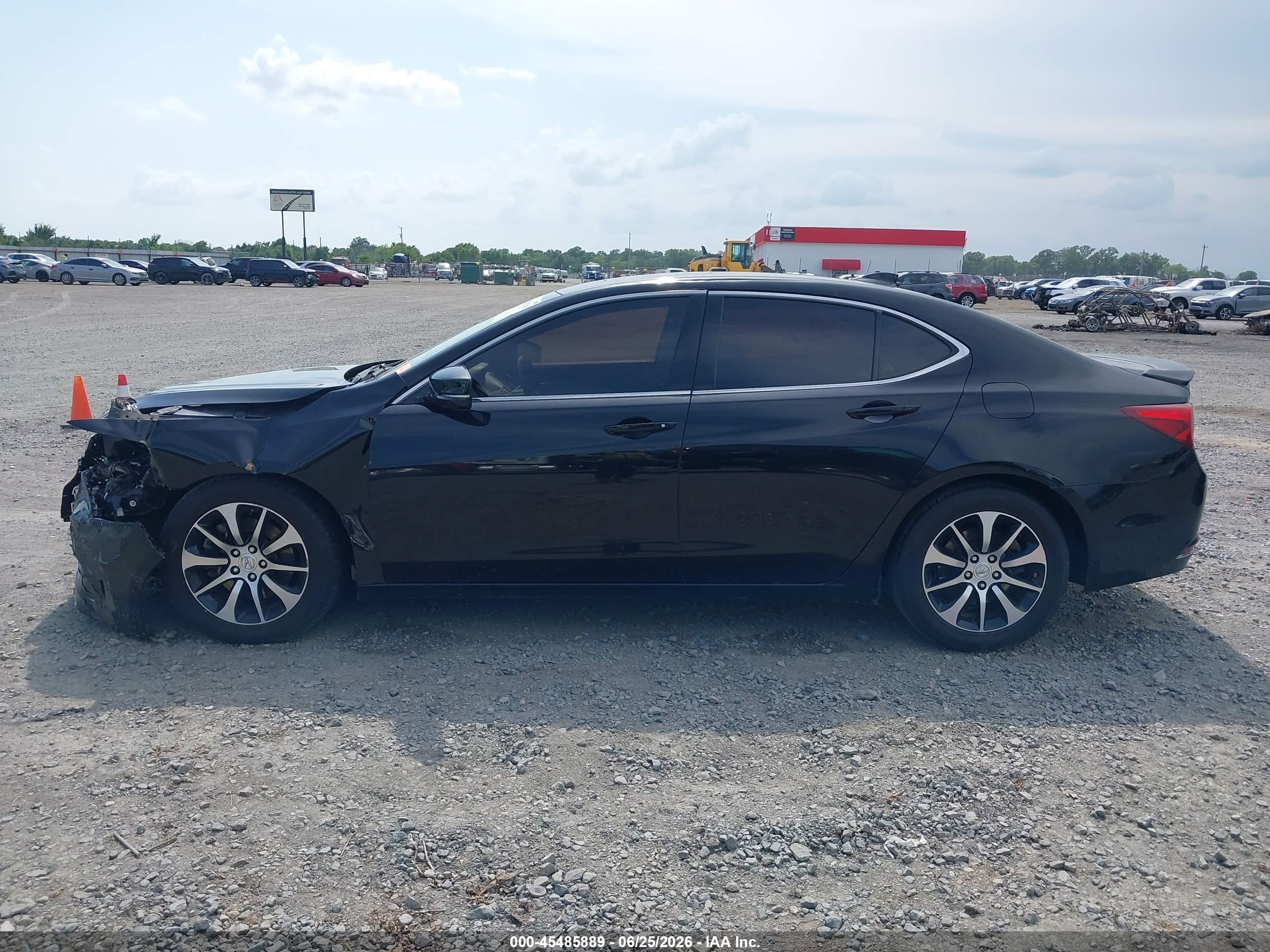 2015 Acura Tlx   Black vin: 19UUB1F30FA015086