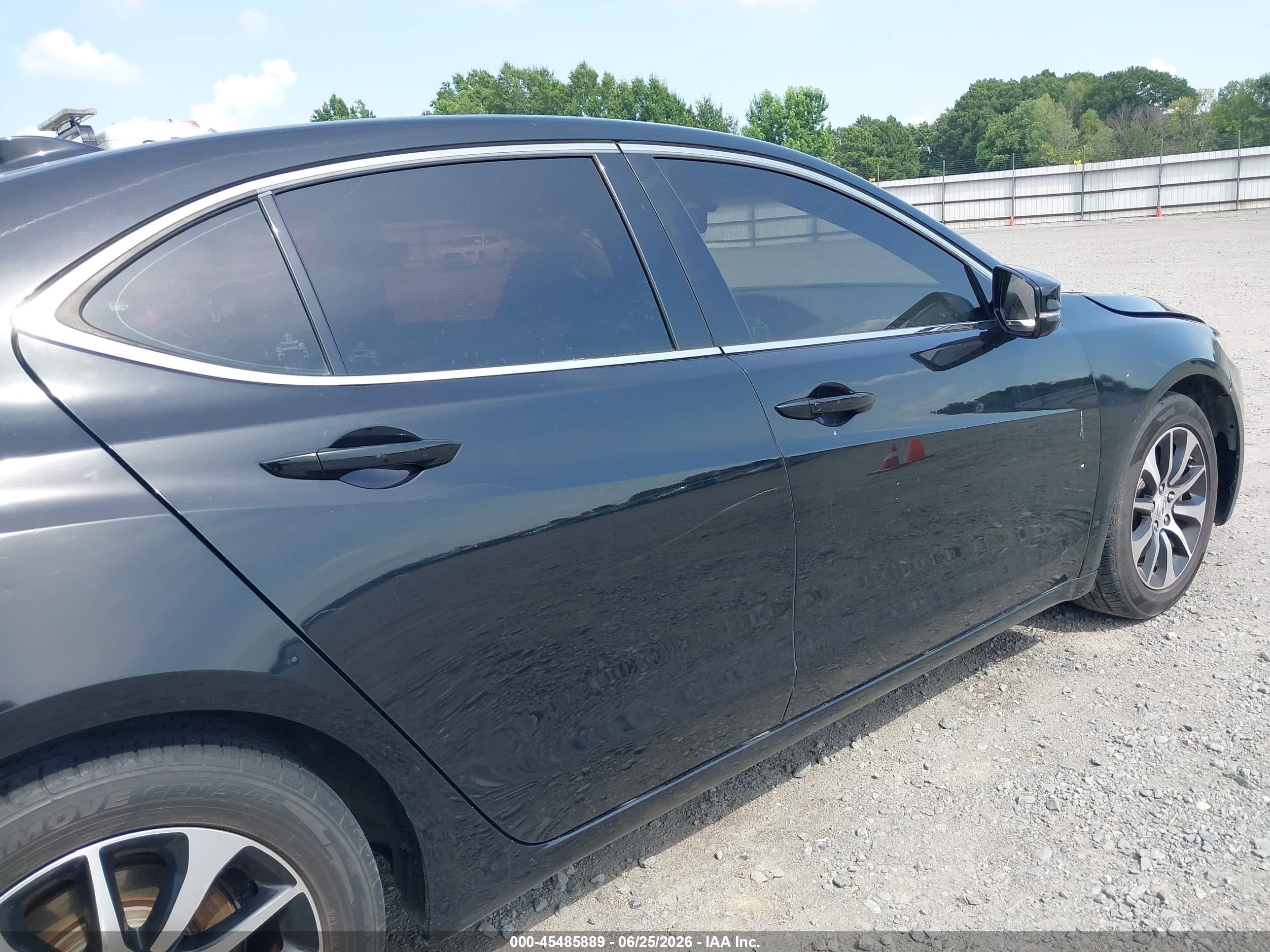 2015 Acura Tlx   Black vin: 19UUB1F30FA015086
