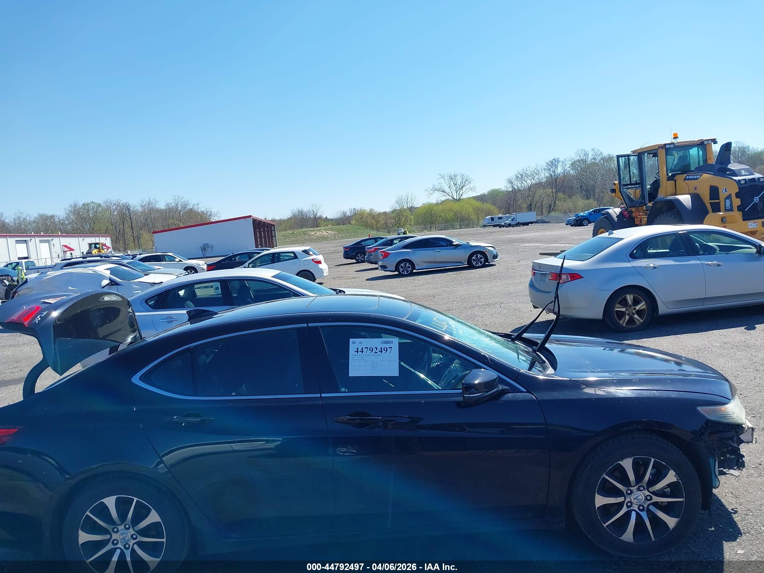 2015 Acura Tlx   Black vin: 19UUB1F30FA024452