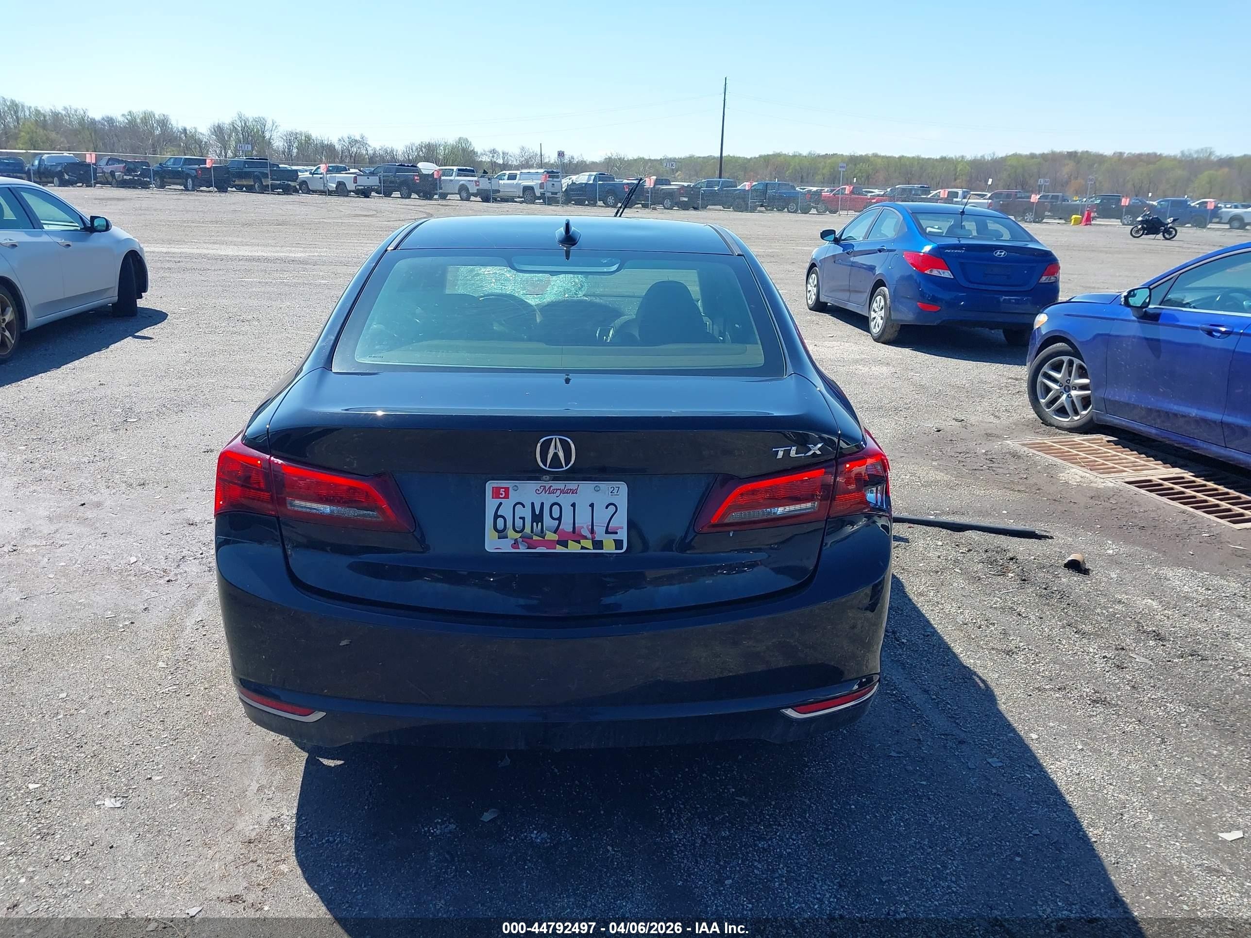 2015 Acura Tlx   Black vin: 19UUB1F30FA024452