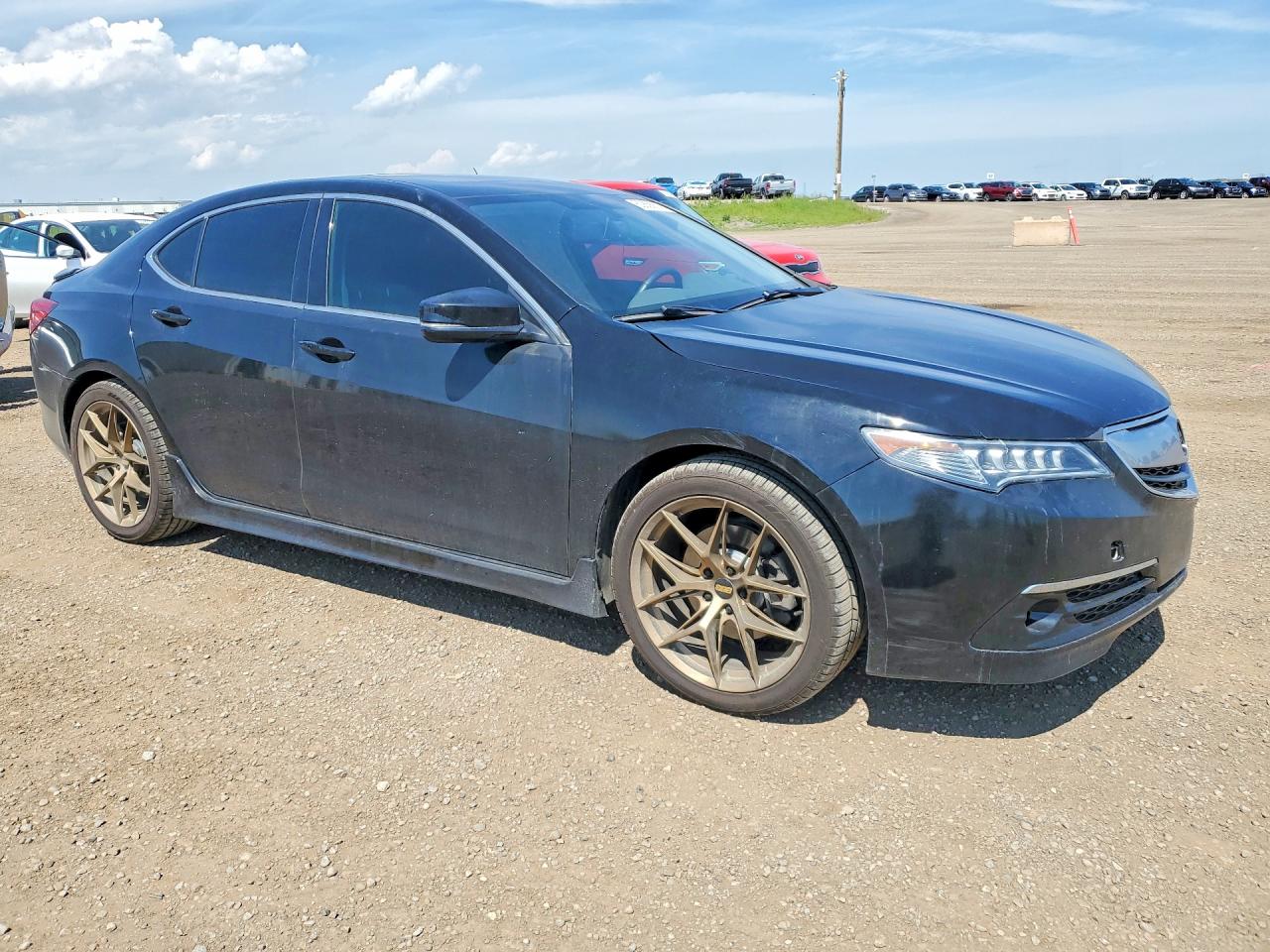 2015 Acura Tlx Black vin: 19UUB1F30FA800224