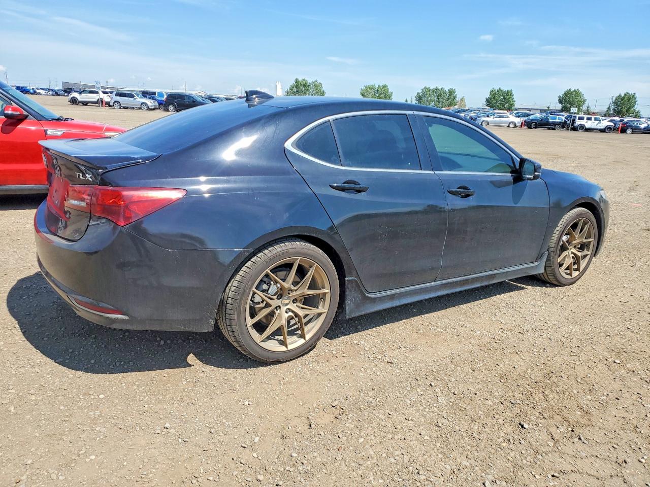 2015 Acura Tlx Black vin: 19UUB1F30FA800224