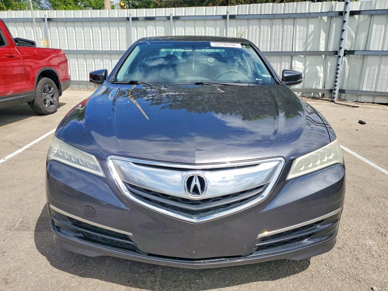 2015 Acura Tlx Gray vin: 19UUB1F31FA003657