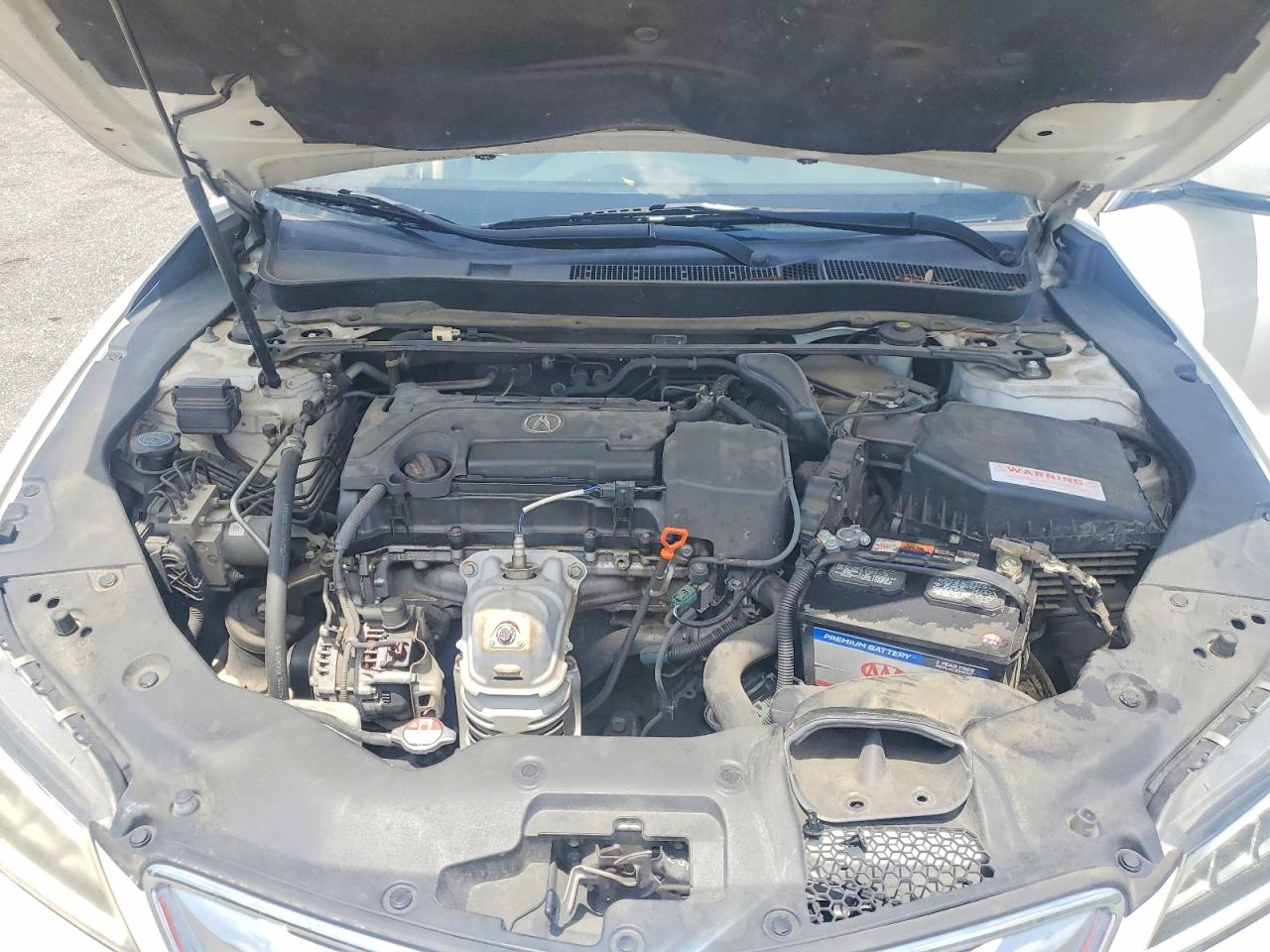 2015 Acura Tlx White vin: 19UUB1F31FA008132