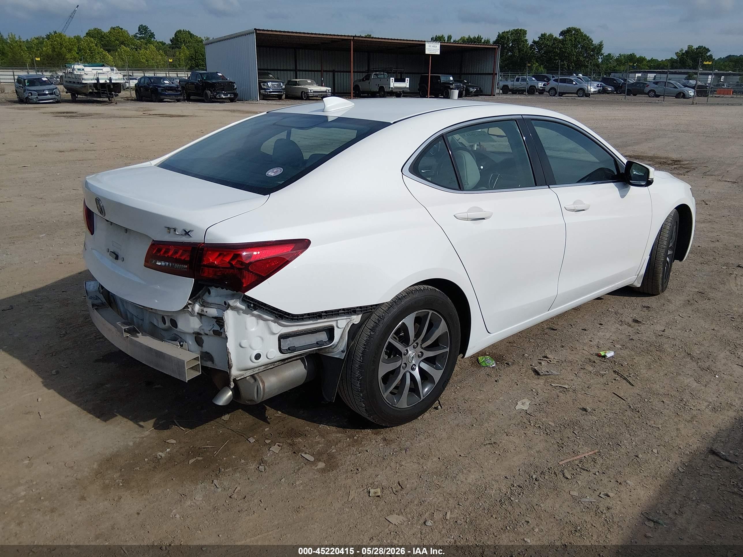 2015 Acura Tlx   White vin: 19UUB1F31FA019194