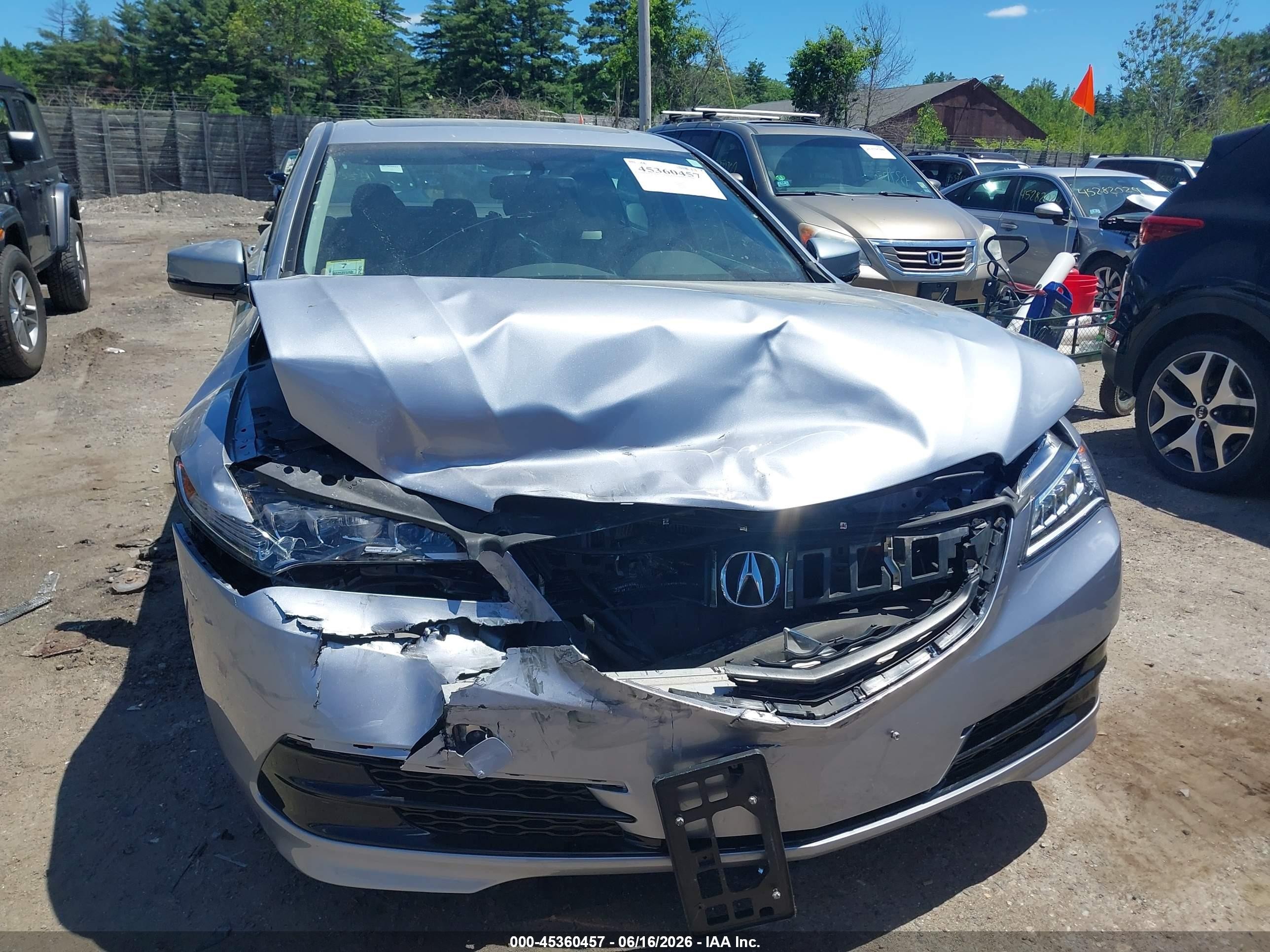 2015 Acura Tlx   Silver vin: 19UUB1F31FA019910