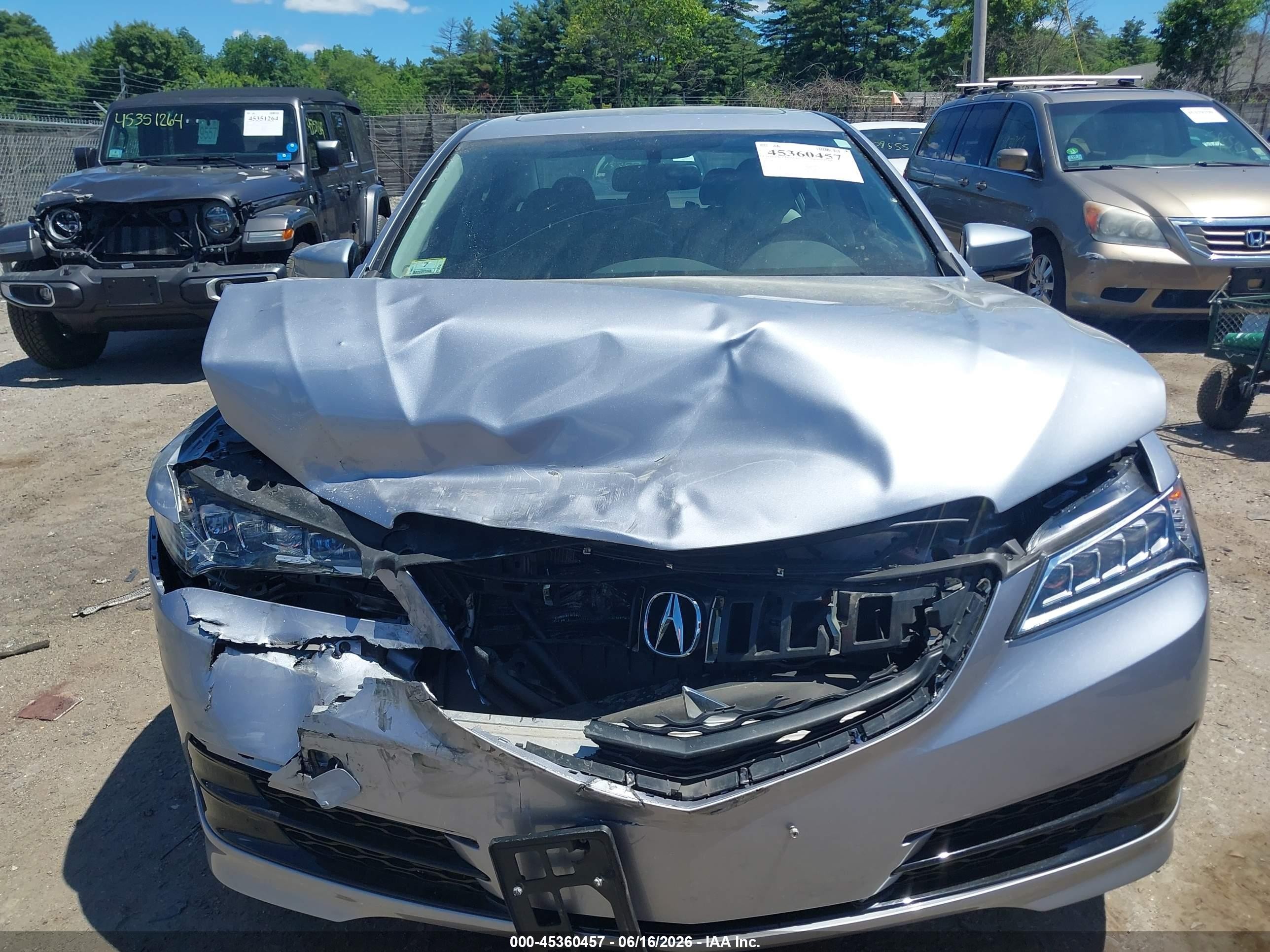2015 Acura Tlx   Silver vin: 19UUB1F31FA019910