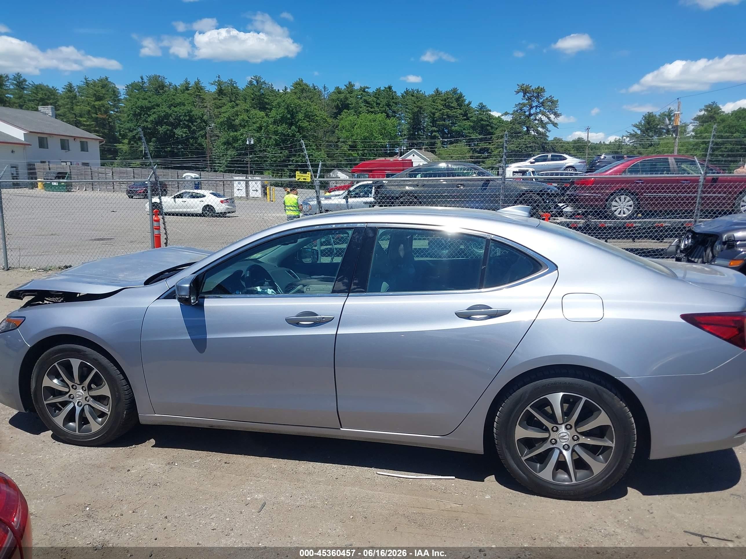 2015 Acura Tlx   Silver vin: 19UUB1F31FA019910