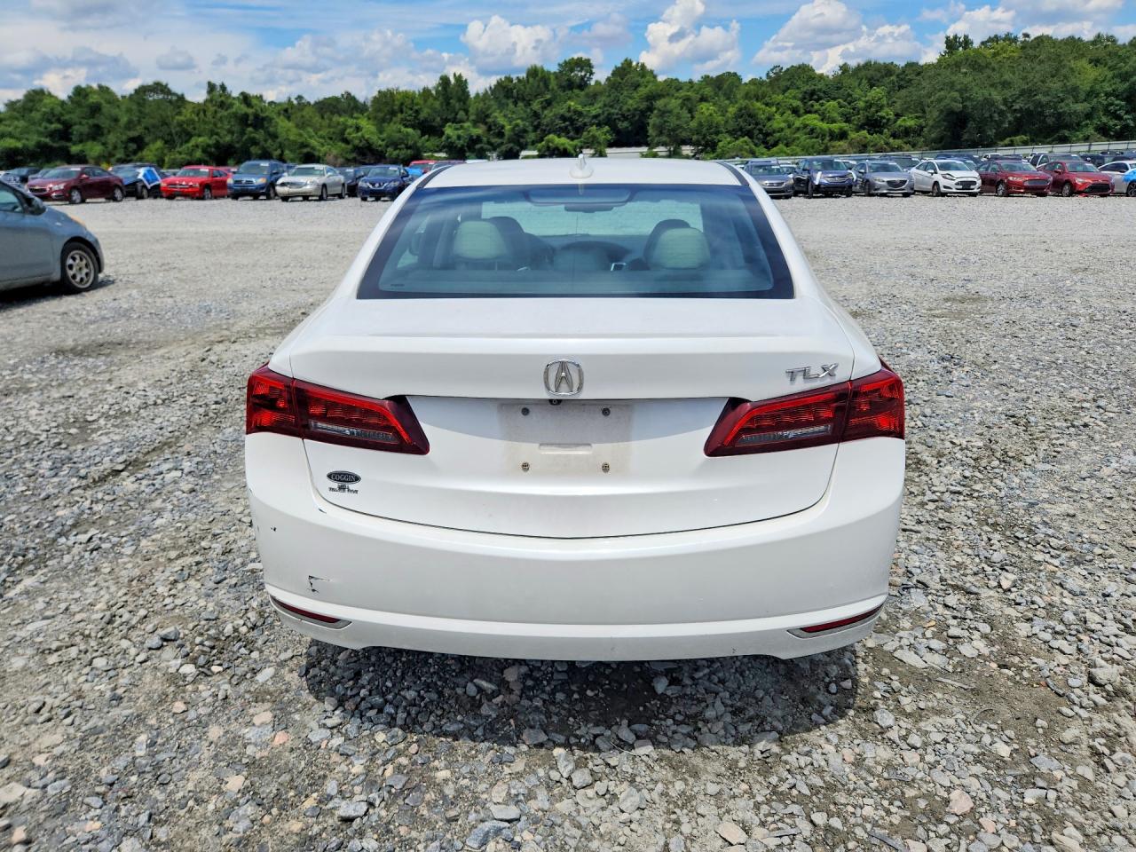 2015 Acura Tlx White vin: 19UUB1F31FA027490