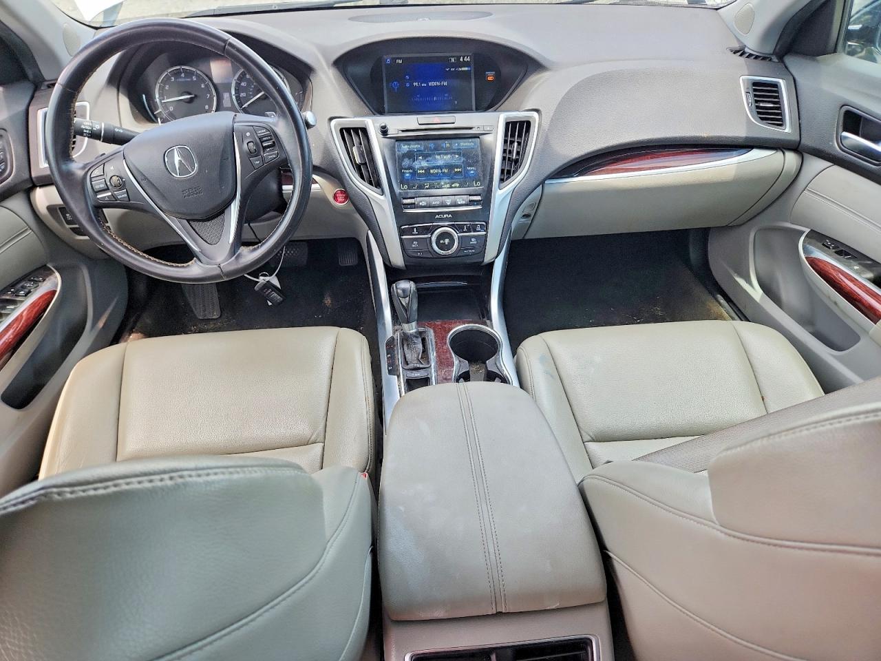2015 Acura Tlx White vin: 19UUB1F31FA027490