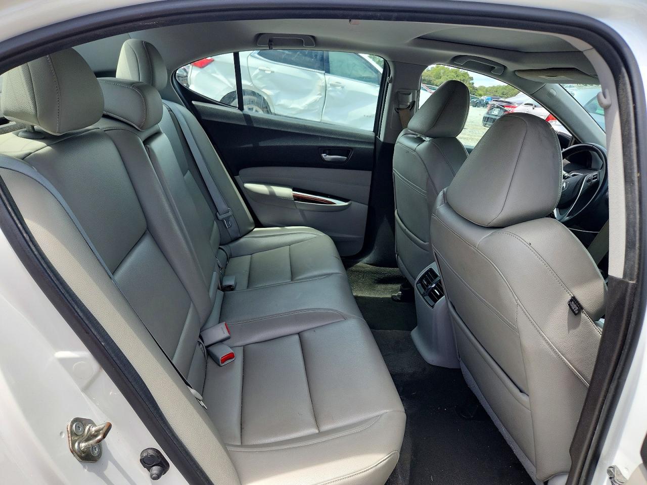 2015 Acura Tlx White vin: 19UUB1F31FA027490