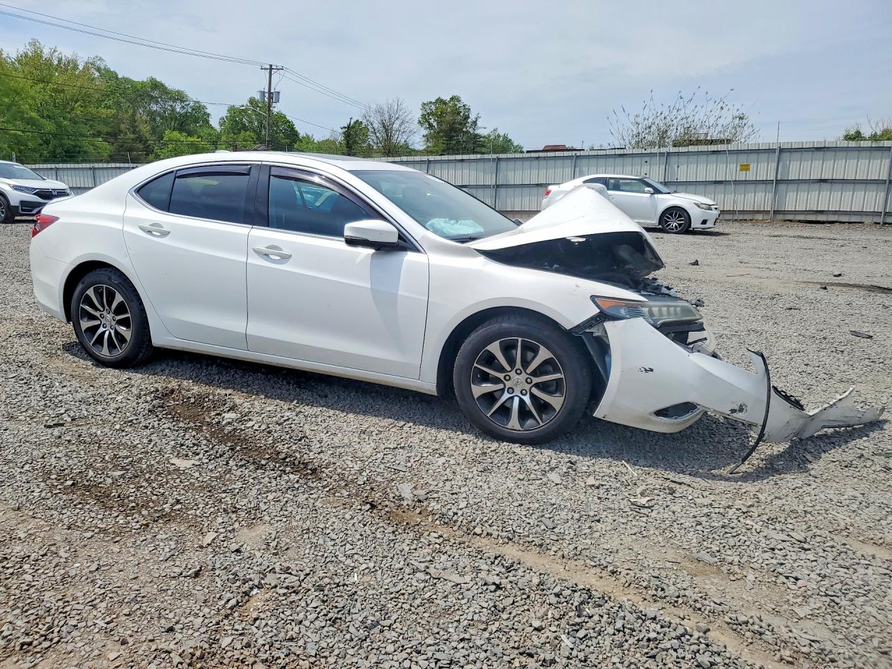 2017 Acura Tlx Pmc Edition Белый vin: 19UUB1F31HA005217
