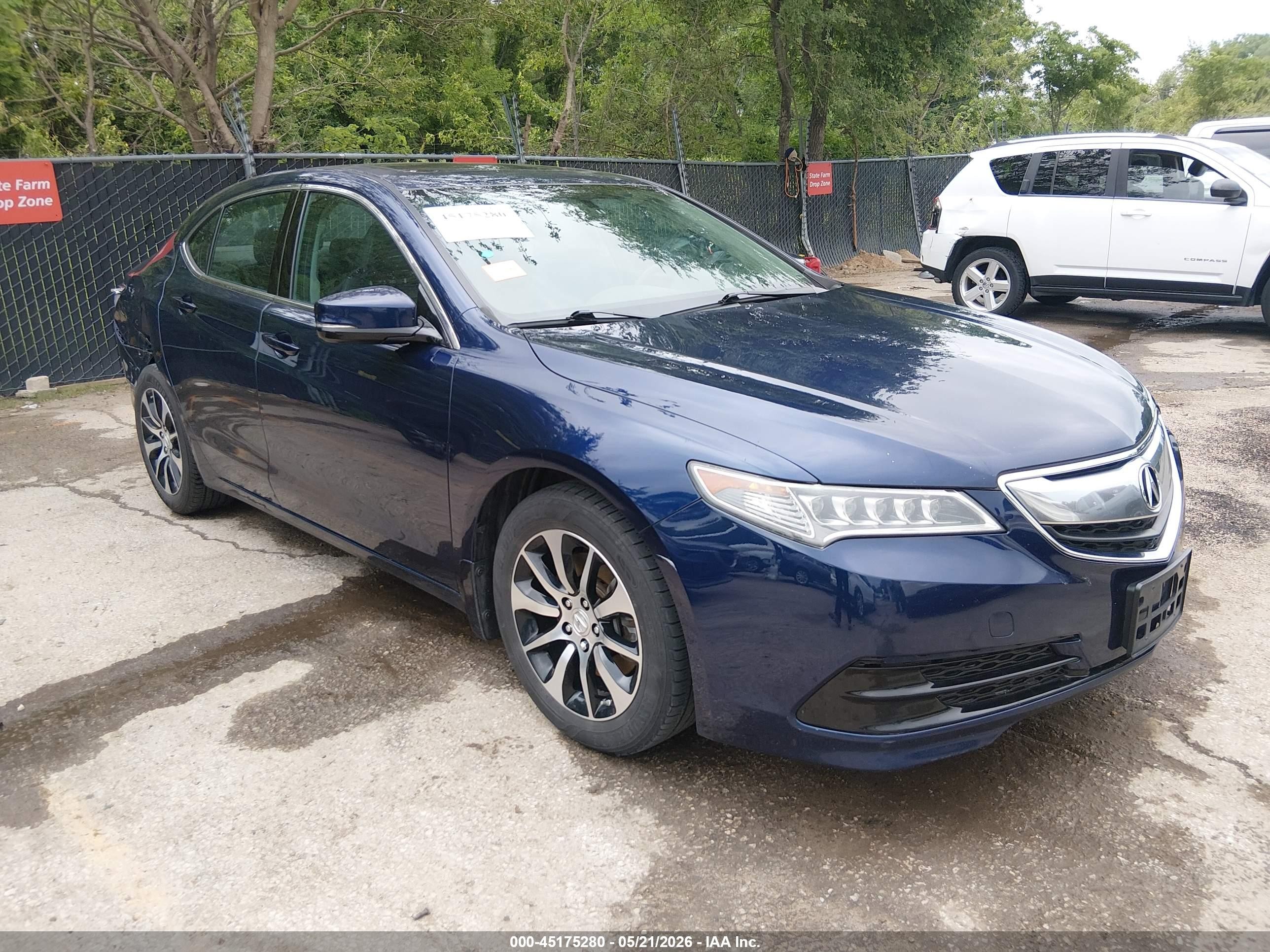 2017 Acura Tlx Navy vin: 19UUB1F31HA005721