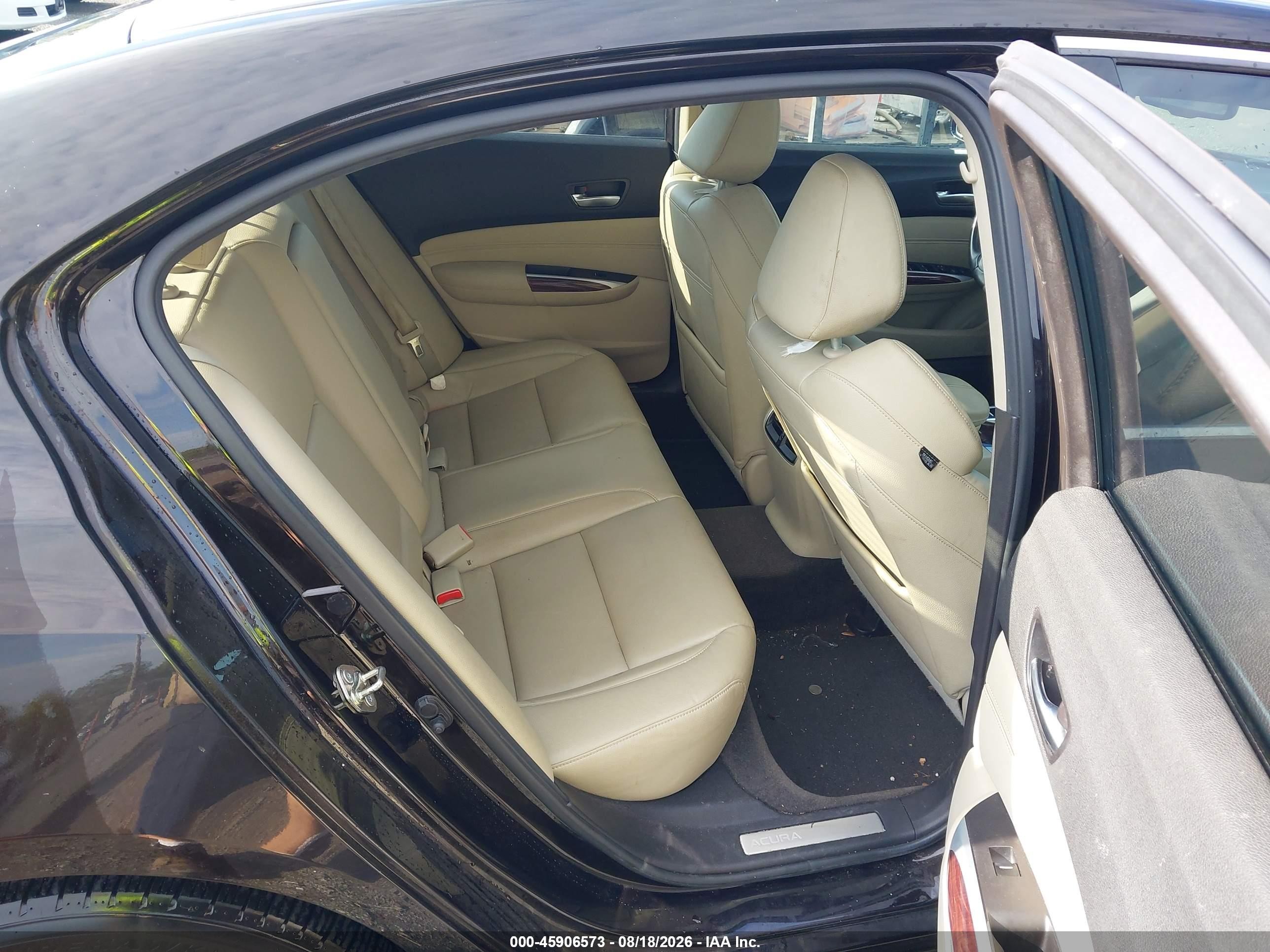 2015 Acura Tlx   Темно-бордовый vin: 19UUB1F32FA001433