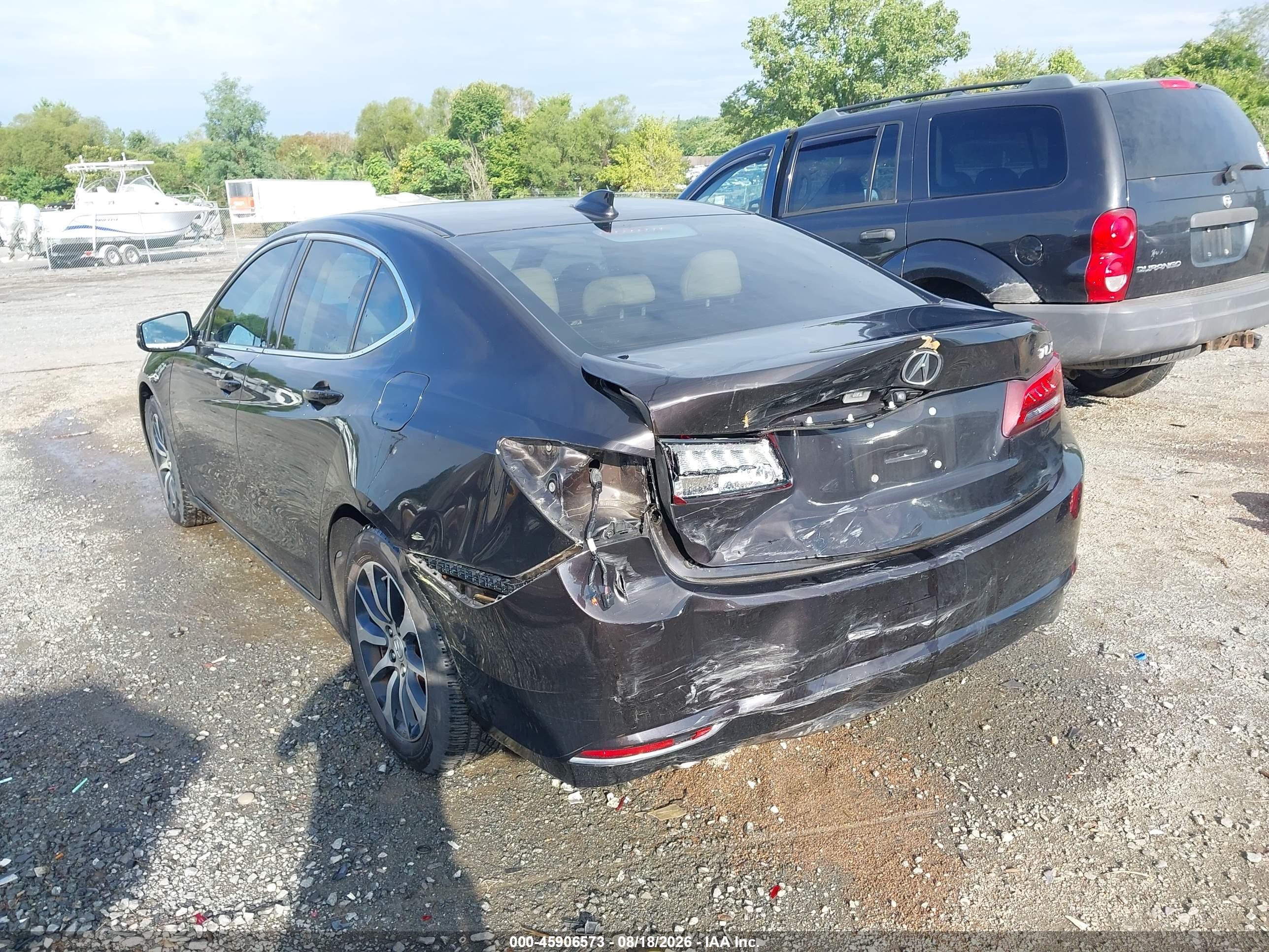 2015 Acura Tlx   Темно-бордовый vin: 19UUB1F32FA001433