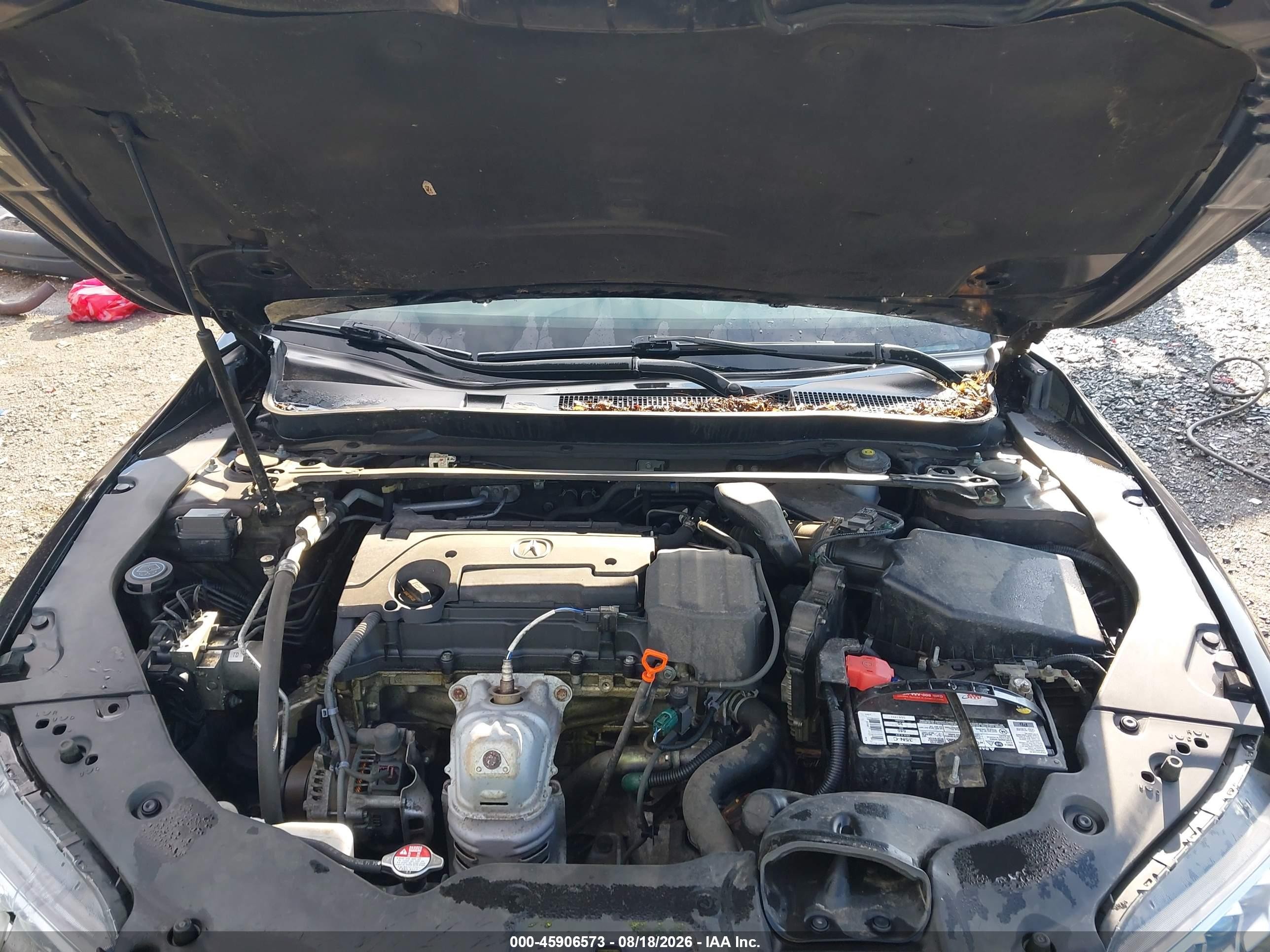 2015 Acura Tlx   Темно-бордовый vin: 19UUB1F32FA001433