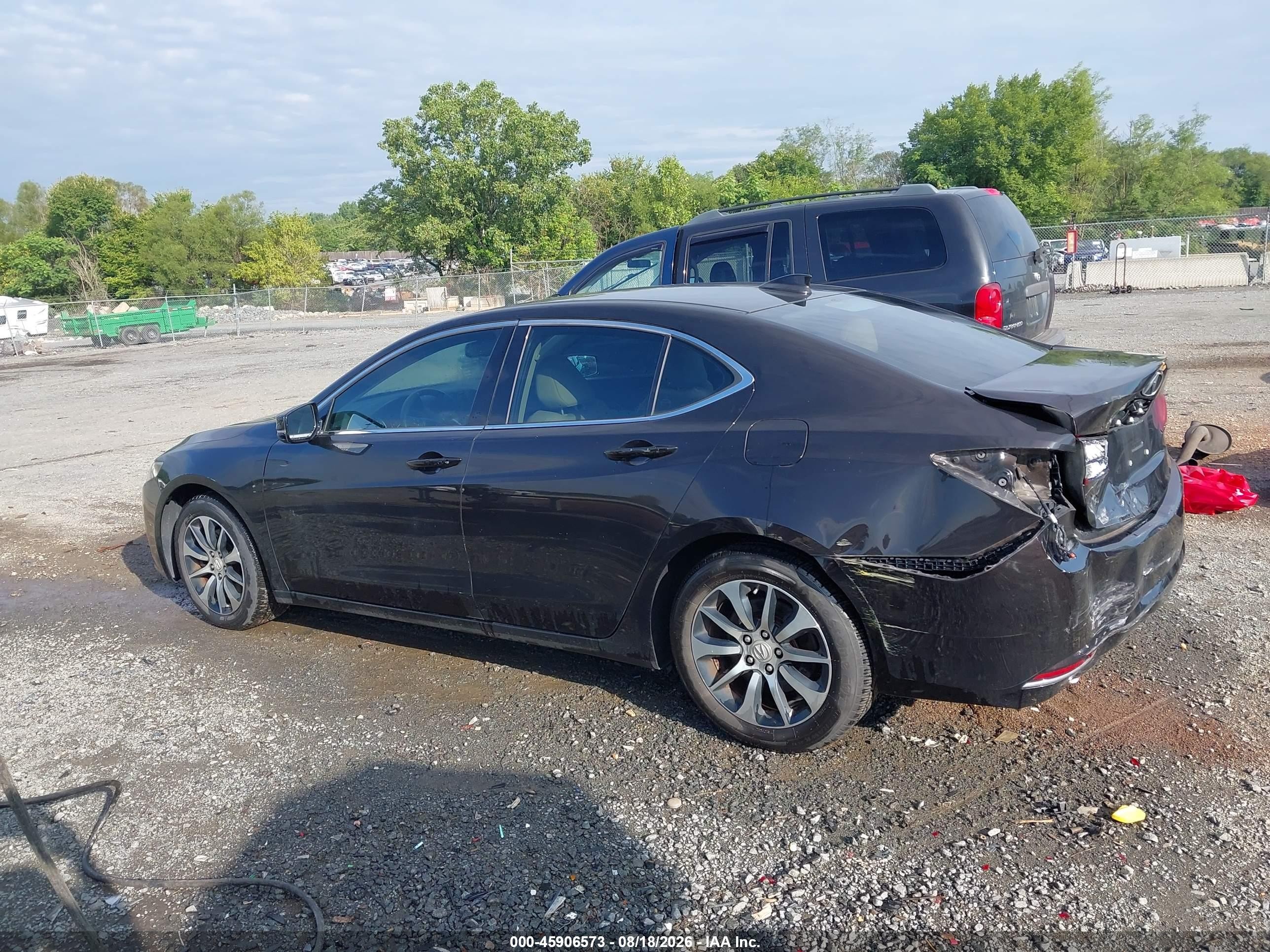 2015 Acura Tlx   Темно-бордовый vin: 19UUB1F32FA001433