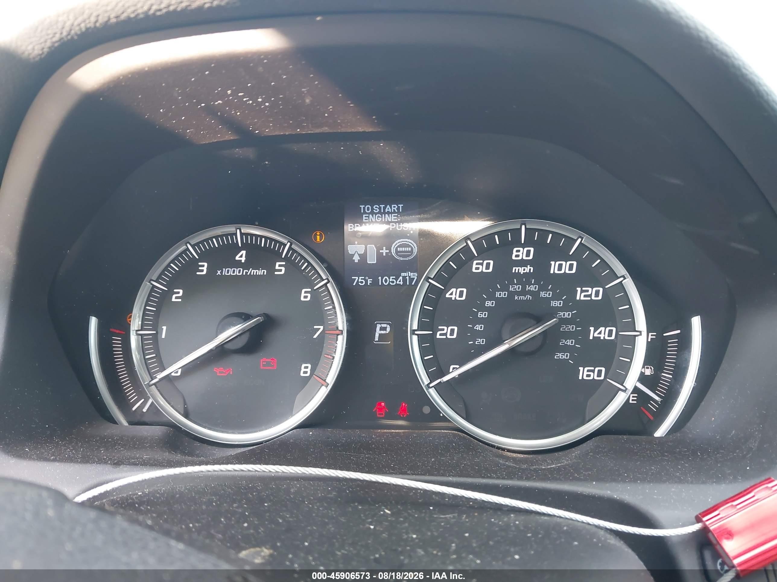 2015 Acura Tlx   Темно-бордовый vin: 19UUB1F32FA001433