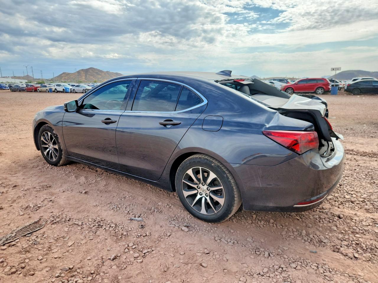2015 Acura Tlx Charcoal vin: 19UUB1F32FA010374