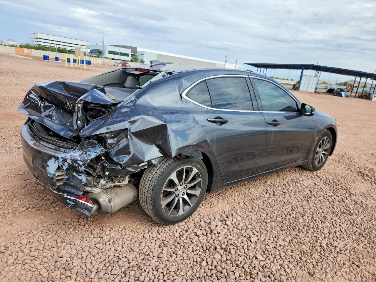 2015 Acura Tlx Charcoal vin: 19UUB1F32FA010374