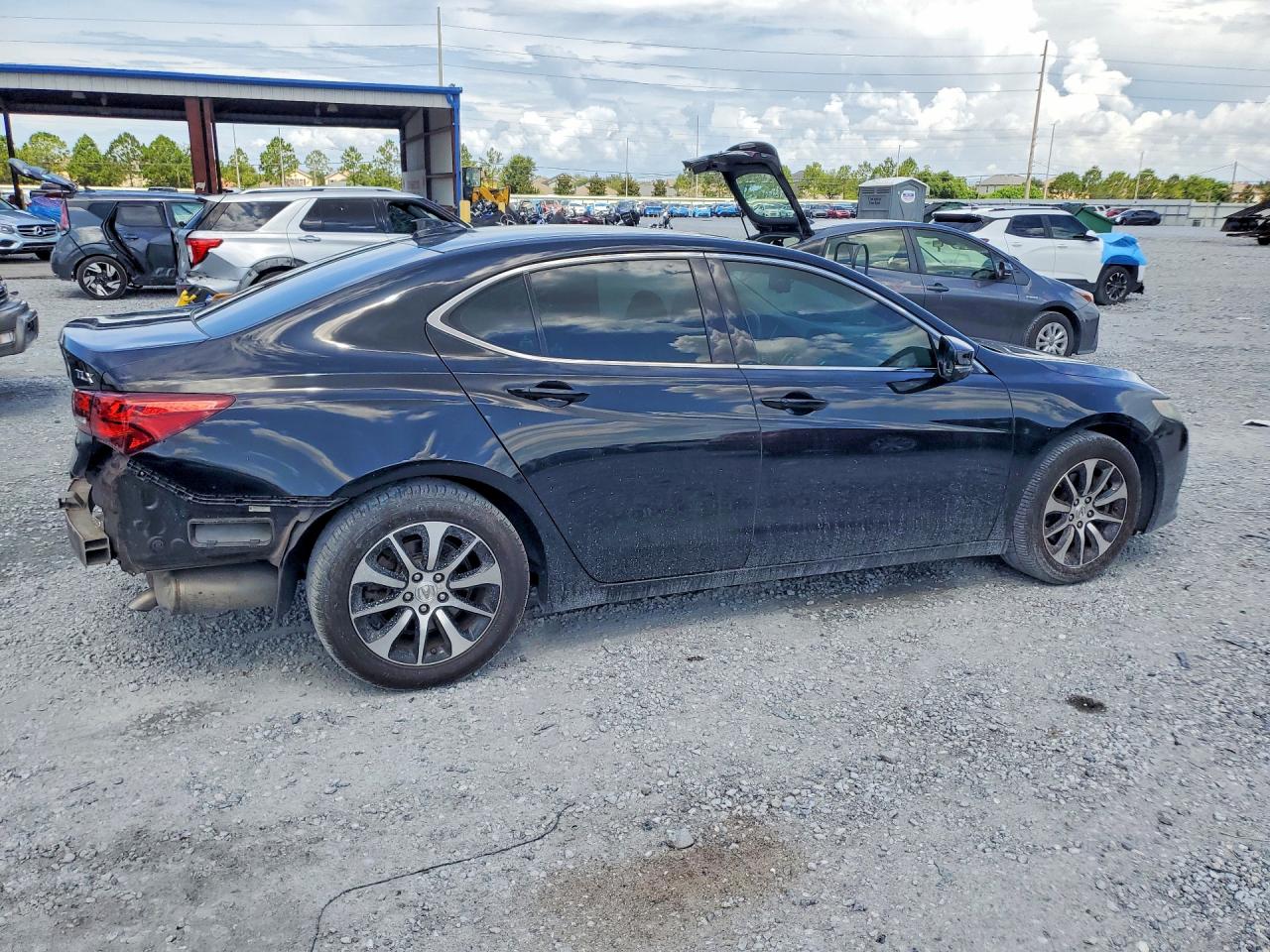 2015 Acura Tlx Black vin: 19UUB1F32FA015140