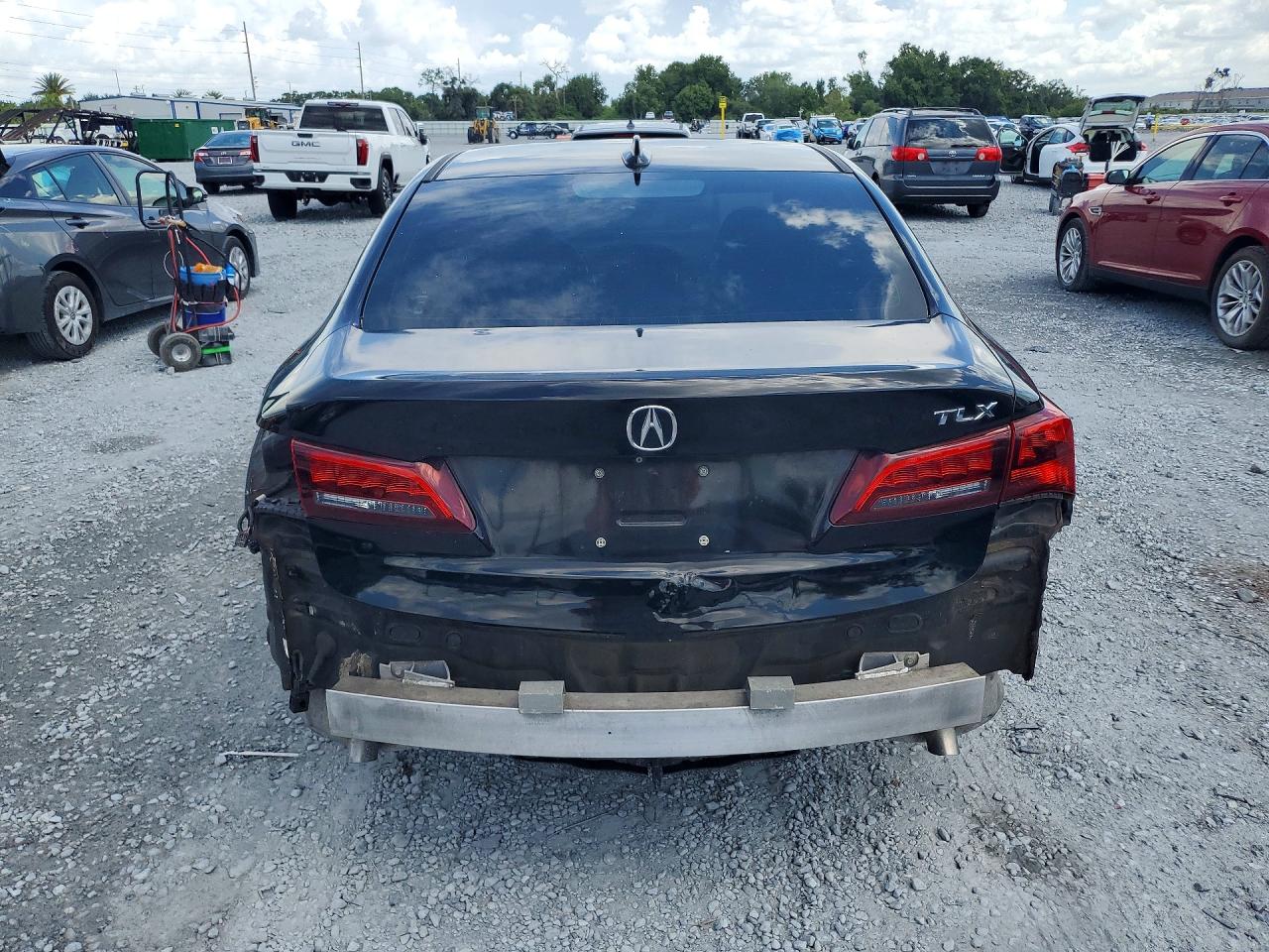 2015 Acura Tlx Black vin: 19UUB1F32FA015140