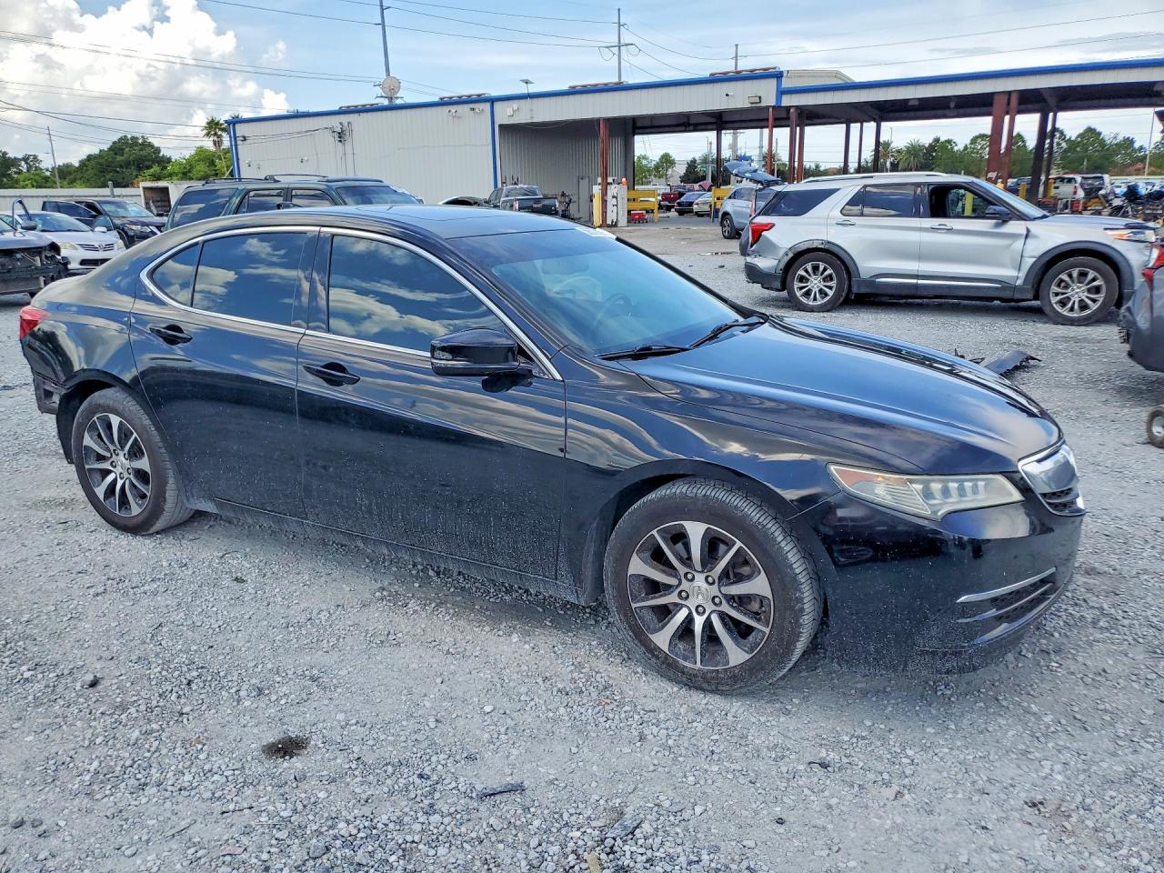 2015 Acura Tlx Black vin: 19UUB1F32FA015140